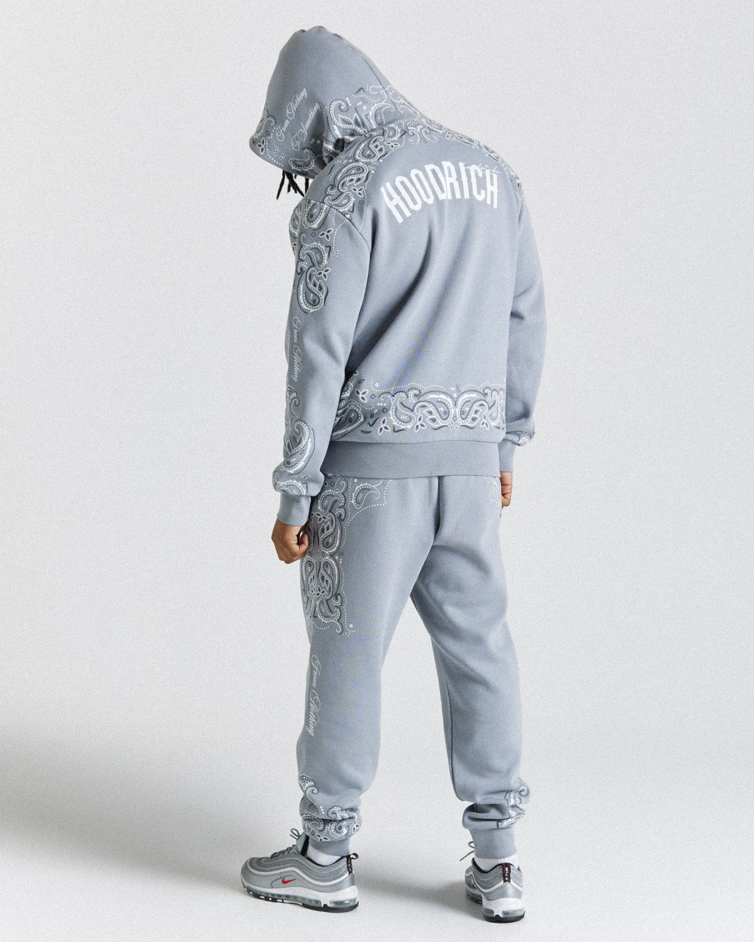 Motif Joggers - Grey/White sold by Hoodrich product image thumbnail 3