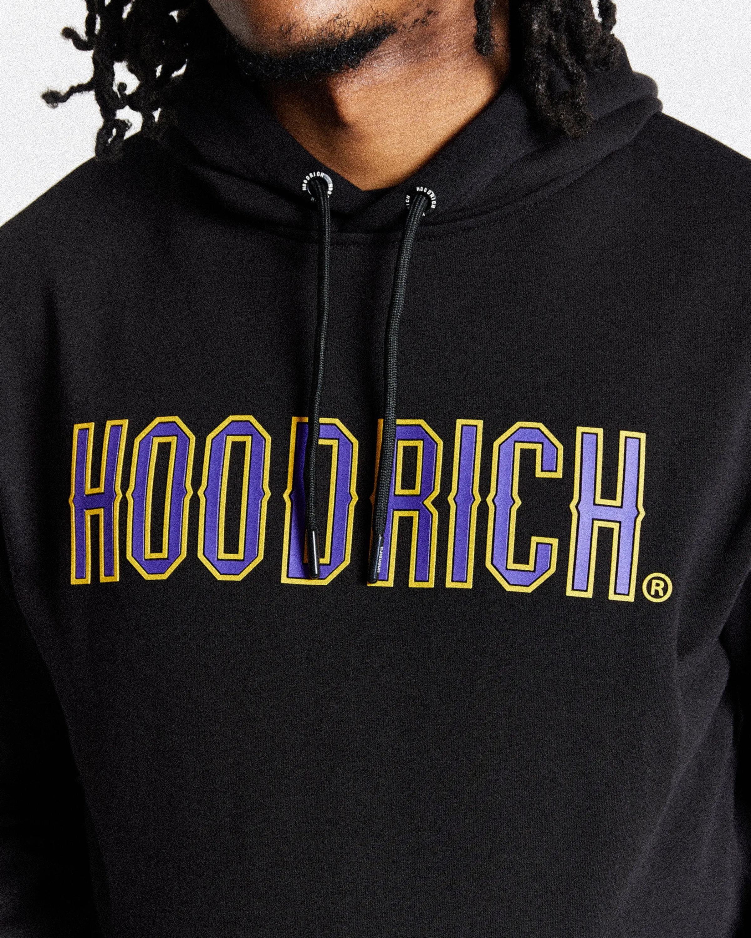 Crush Tracksuit Set - Black/Purple/Yellow sold by Hoodrich product image thumbnail 2