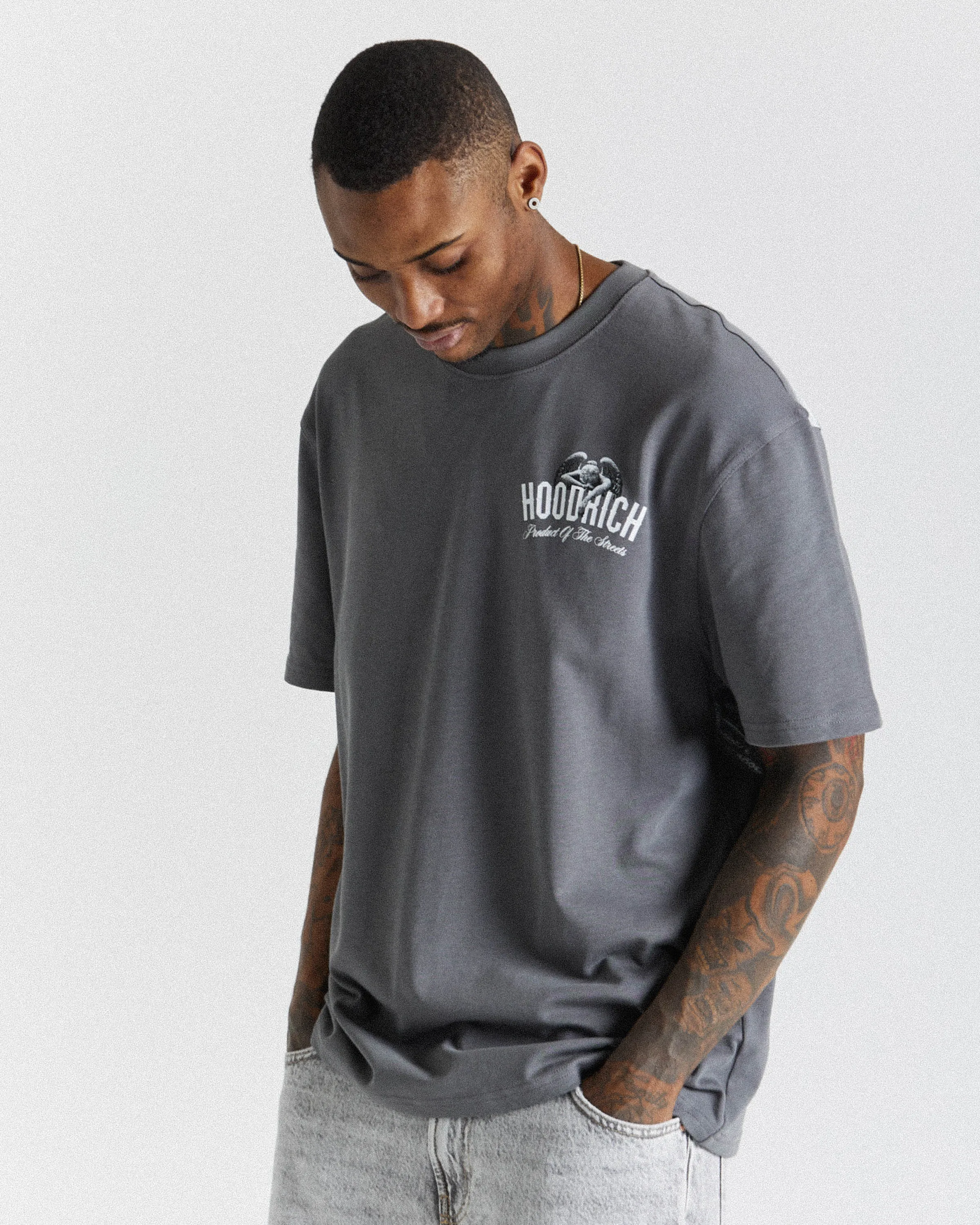 Renaissance Resurgence T-Shirt - Grey sold by Hoodrich product image thumbnail 2