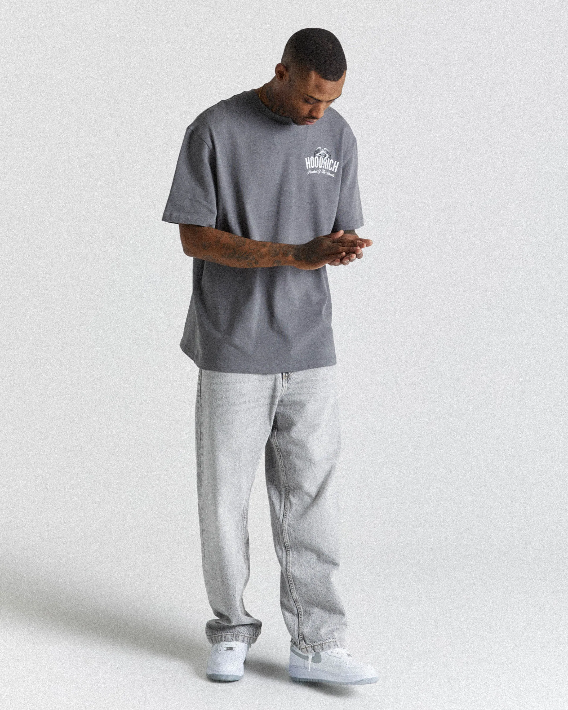 Renaissance Resurgence T-Shirt - Grey sold by Hoodrich product image thumbnail 5