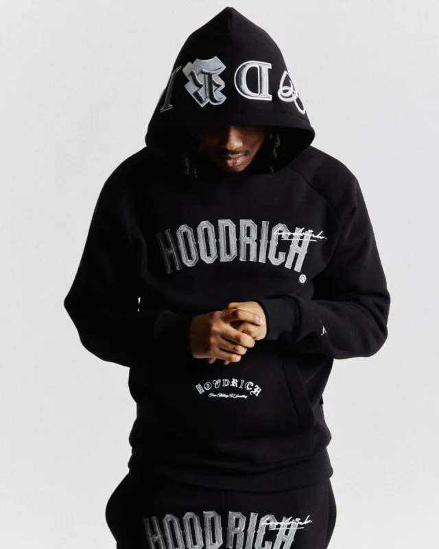 Stature Hoodie - Black/Grey/White sold by Hoodrich