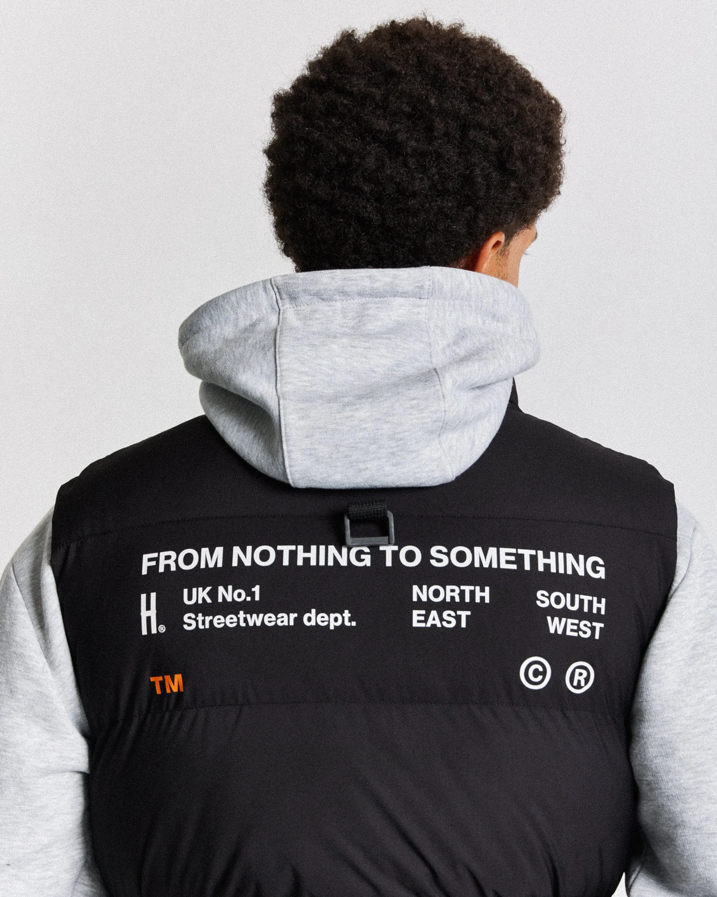 Limit Gilet - Black/White/Flame sold by Hoodrich product image thumbnail 2