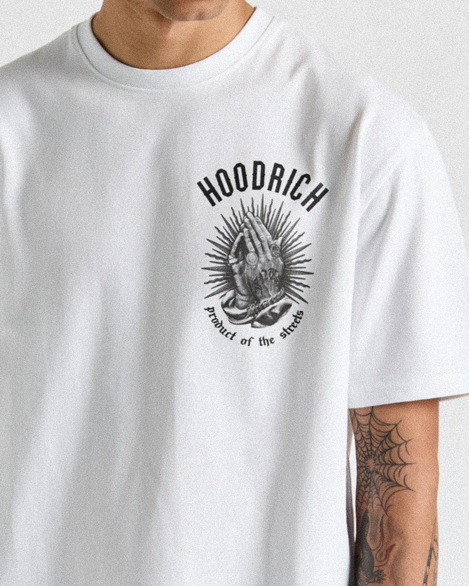 Ritual Backprint T-Shirt - White/Black sold by Hoodrich product image thumbnail 4
