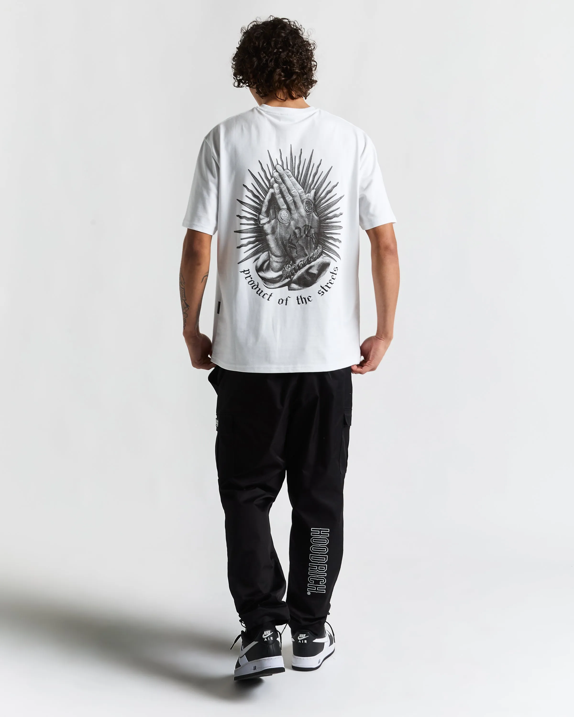 Ritual Backprint T-Shirt - White/Black sold by Hoodrich product image thumbnail 5