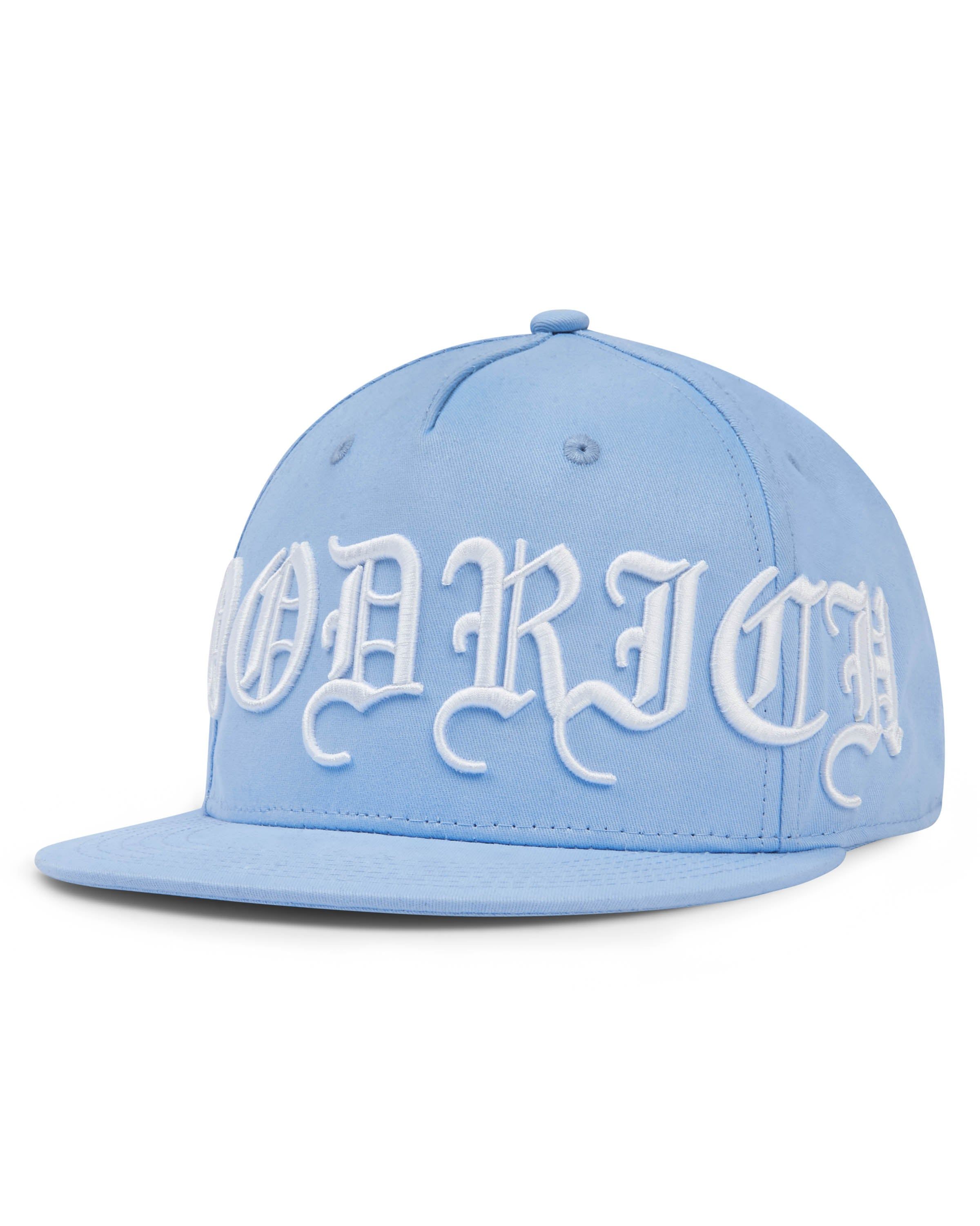 OG Script Fitted Cap Baby Blue/White Parallel