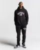 Empire Joggers - Black/White/Red sold by Hoodrich