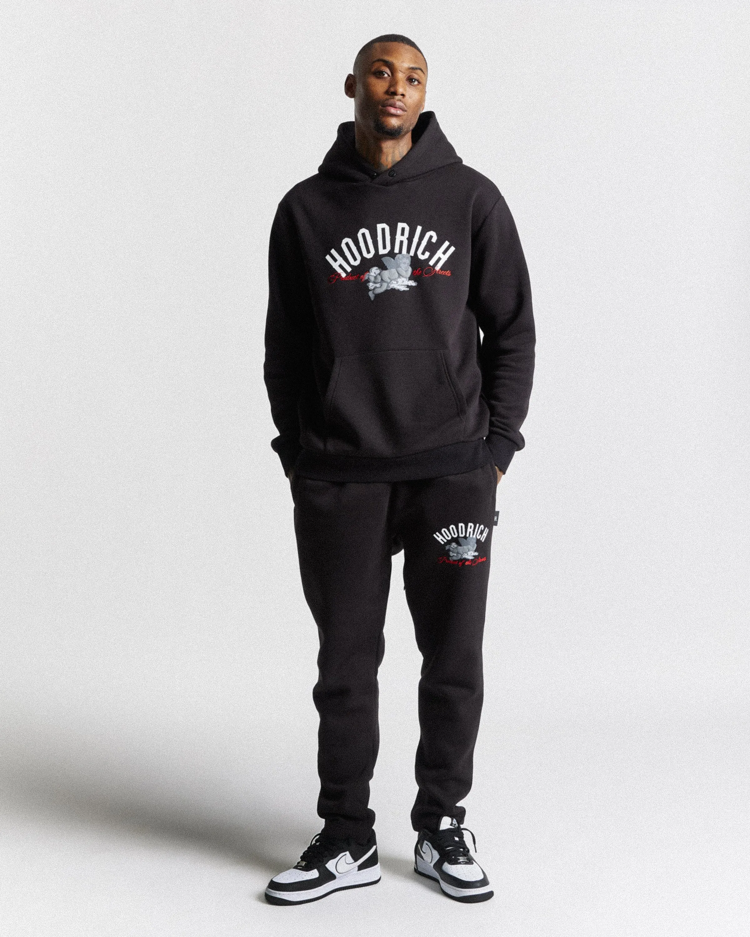 Empire Joggers - Black/White/Red sold by Hoodrich product image thumbnail 2