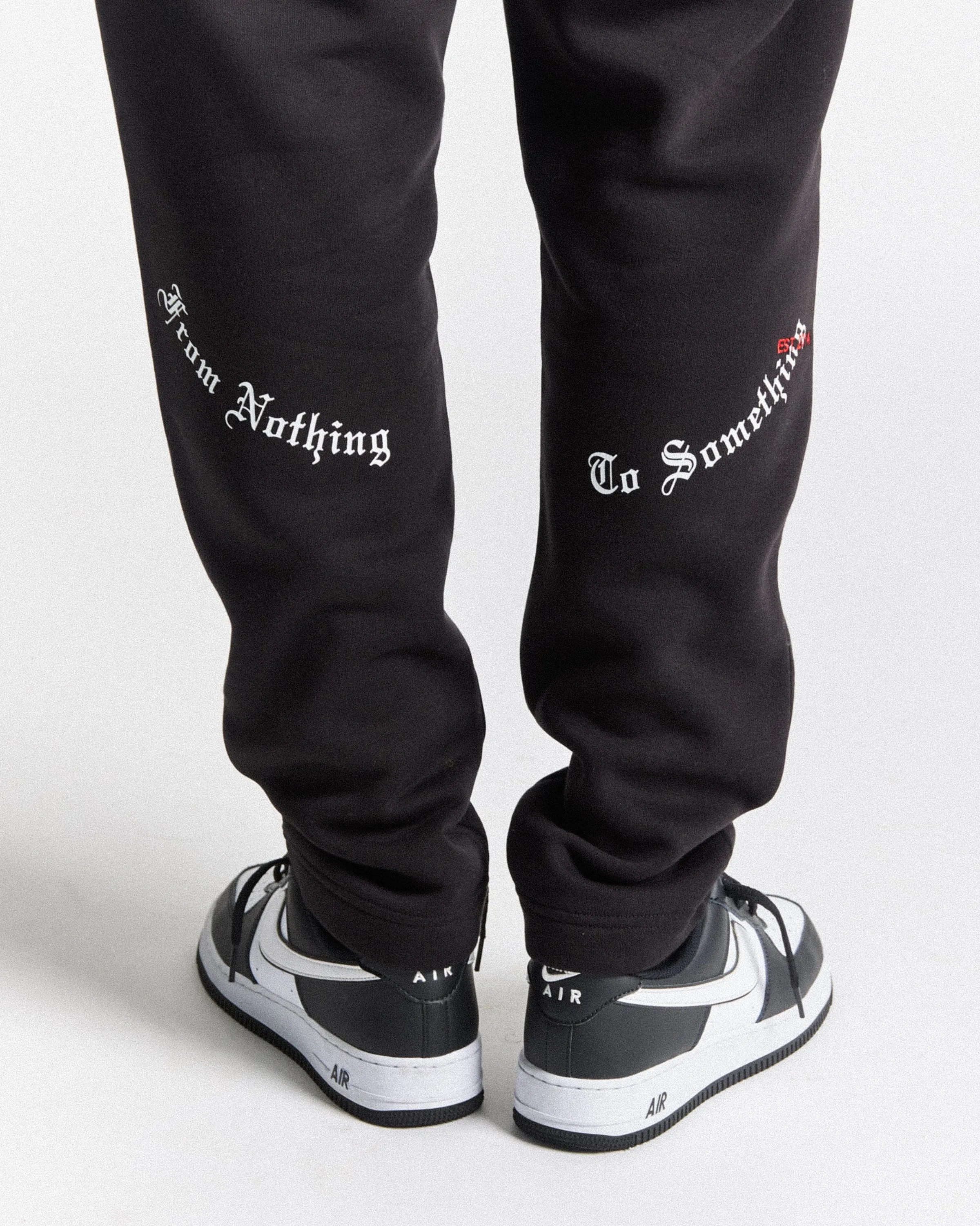 Empire Joggers - Black/White/Red sold by Hoodrich product image thumbnail 3