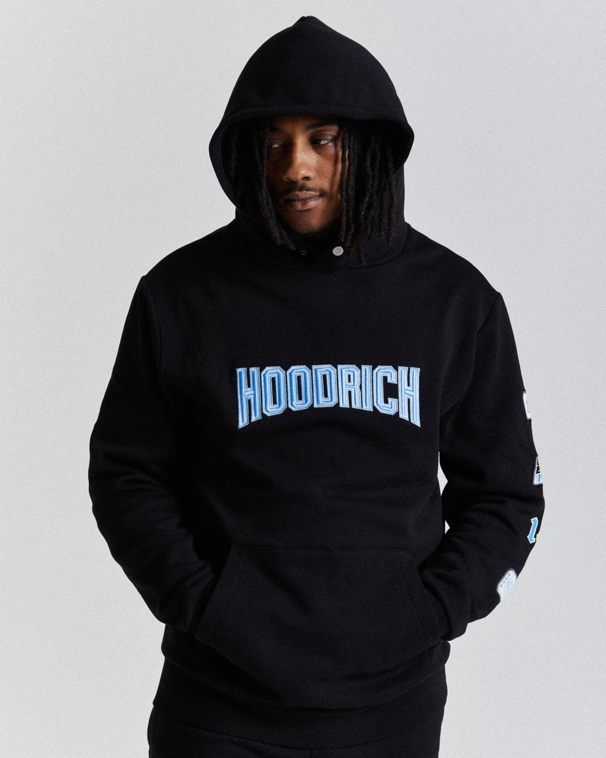 Claw Hoodie - Black/Blue/White sold by Hoodrich product image thumbnail 2