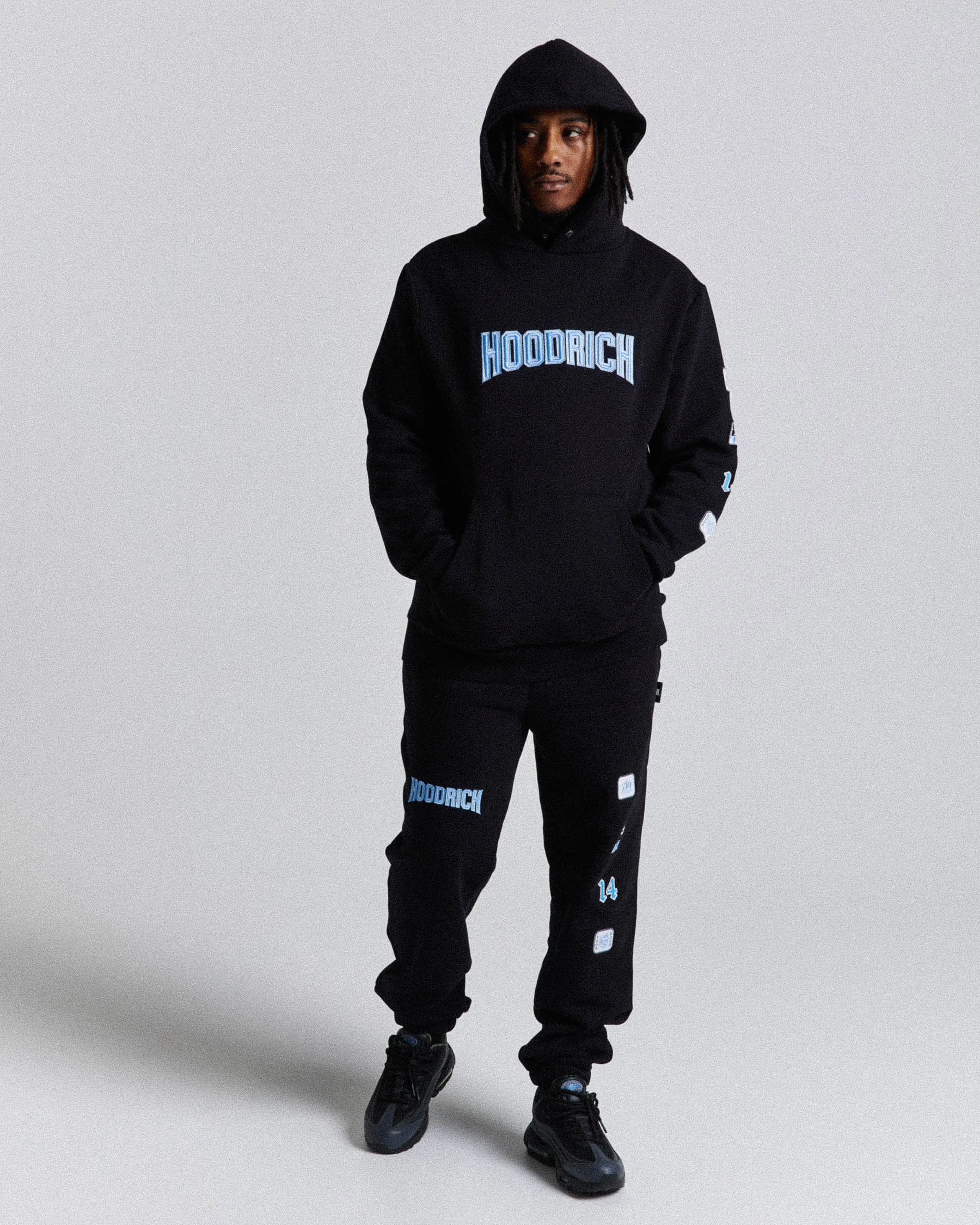 Claw Hoodie - Black/Blue/White sold by Hoodrich product image thumbnail 4