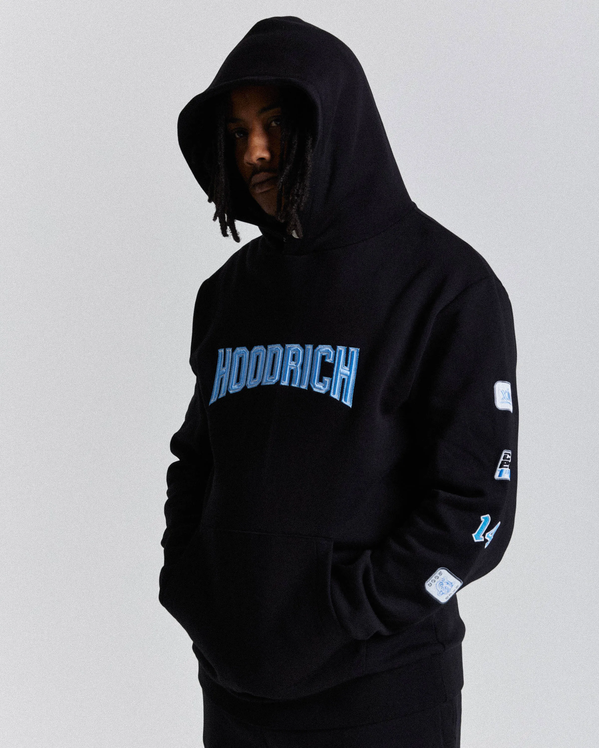 Claw Hoodie - Black/Blue/White sold by Hoodrich product image thumbnail 3