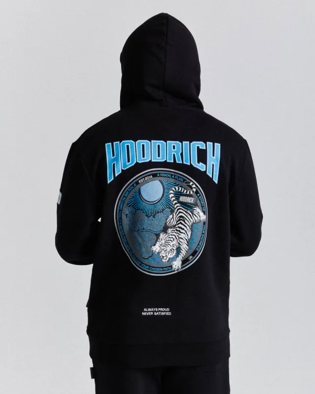 Claw Hoodie - Black/Blue/White made by Hoodrich