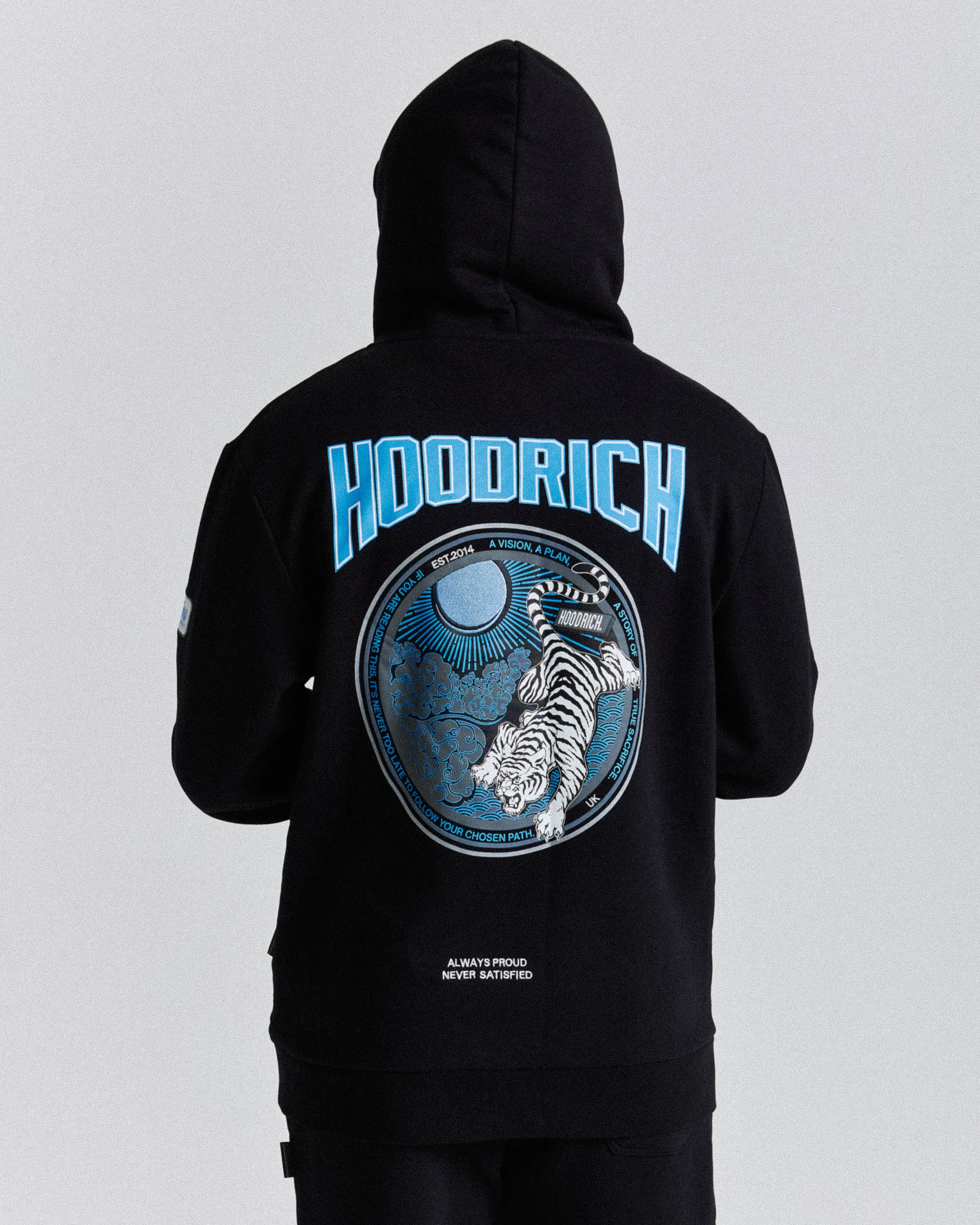 Claw Hoodie - Black/Blue/White | Parallel