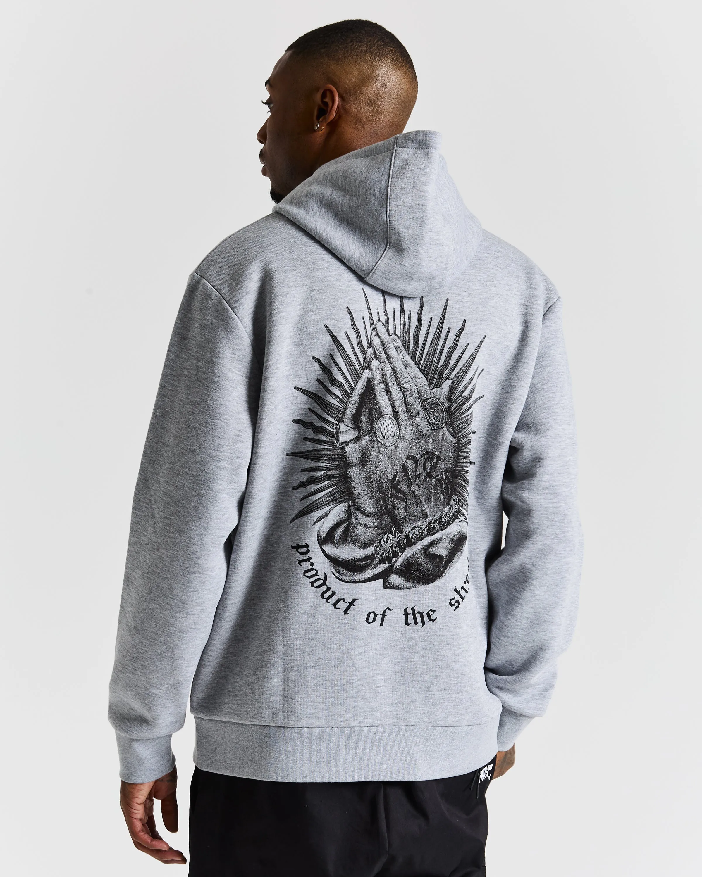 Ritual Backprint Hoodie - Grey/Black sold by Hoodrich