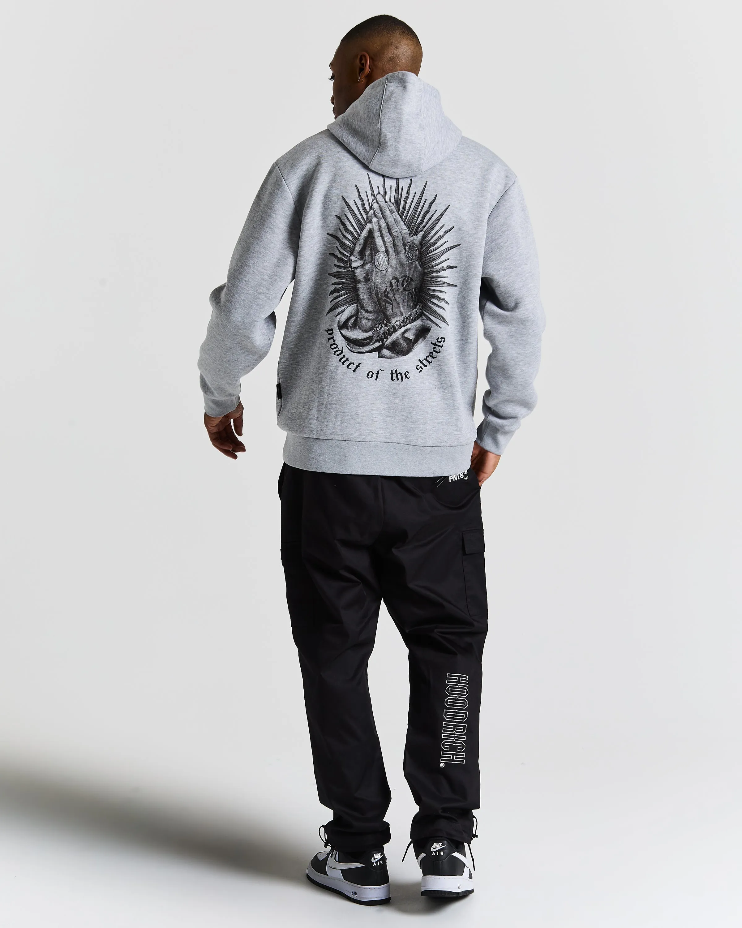 Ritual Backprint Hoodie - Grey/Black sold by Hoodrich product image thumbnail 4