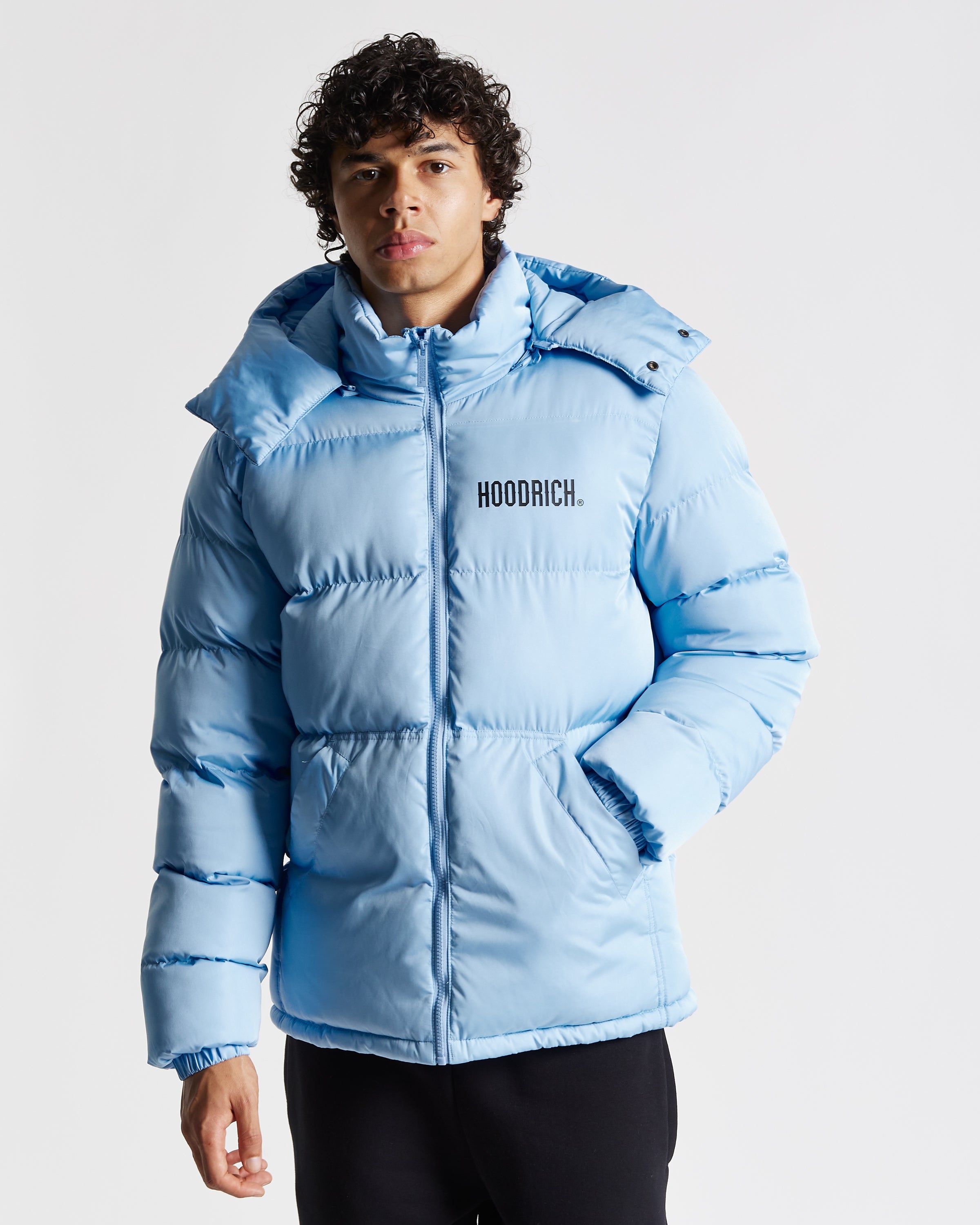 OG Stack Jacket - Baby Blue sold by Hoodrich product image thumbnail 3
