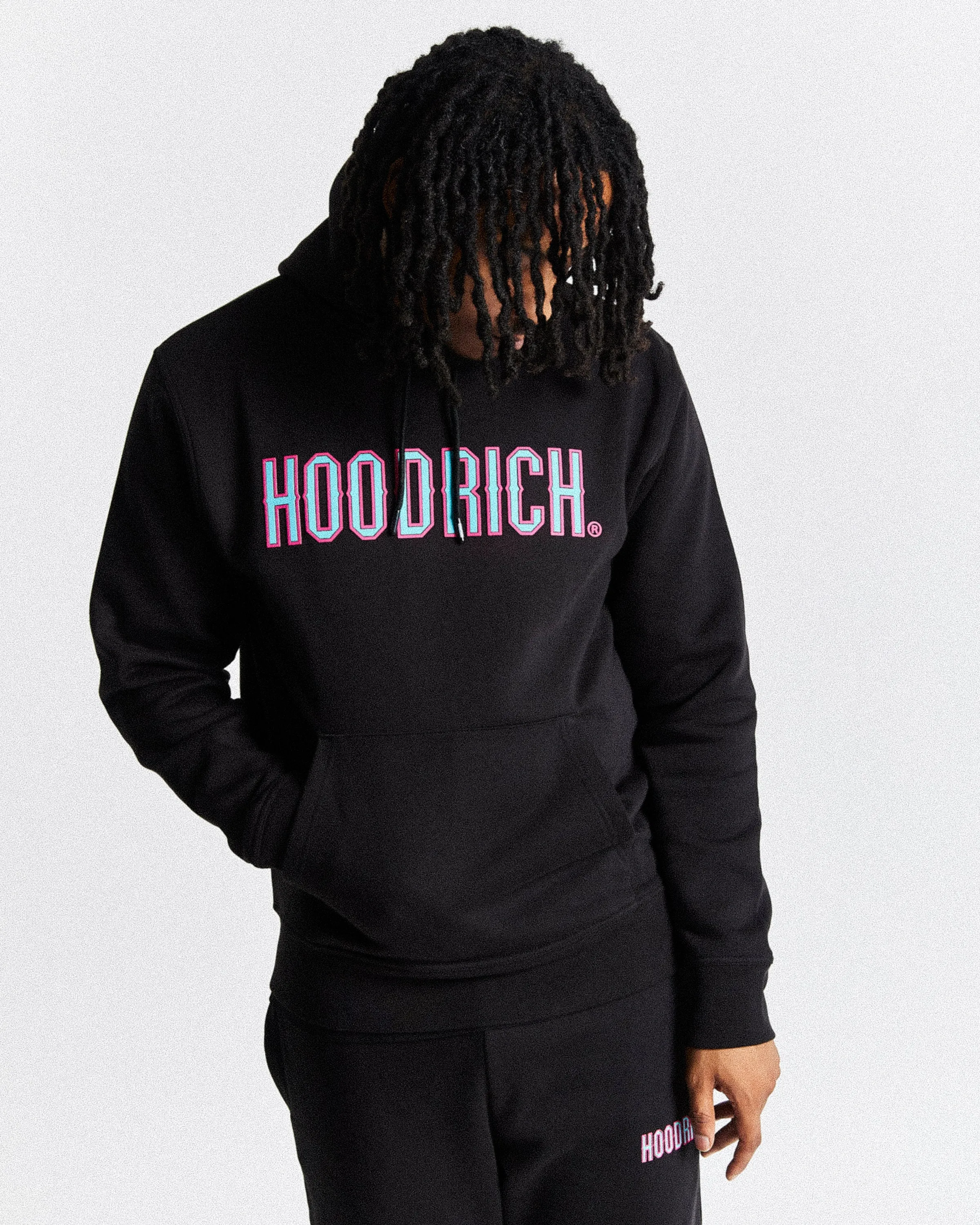 Crush Tracksuit Set - Black/Blue/Pink sold by Hoodrich product image thumbnail 3