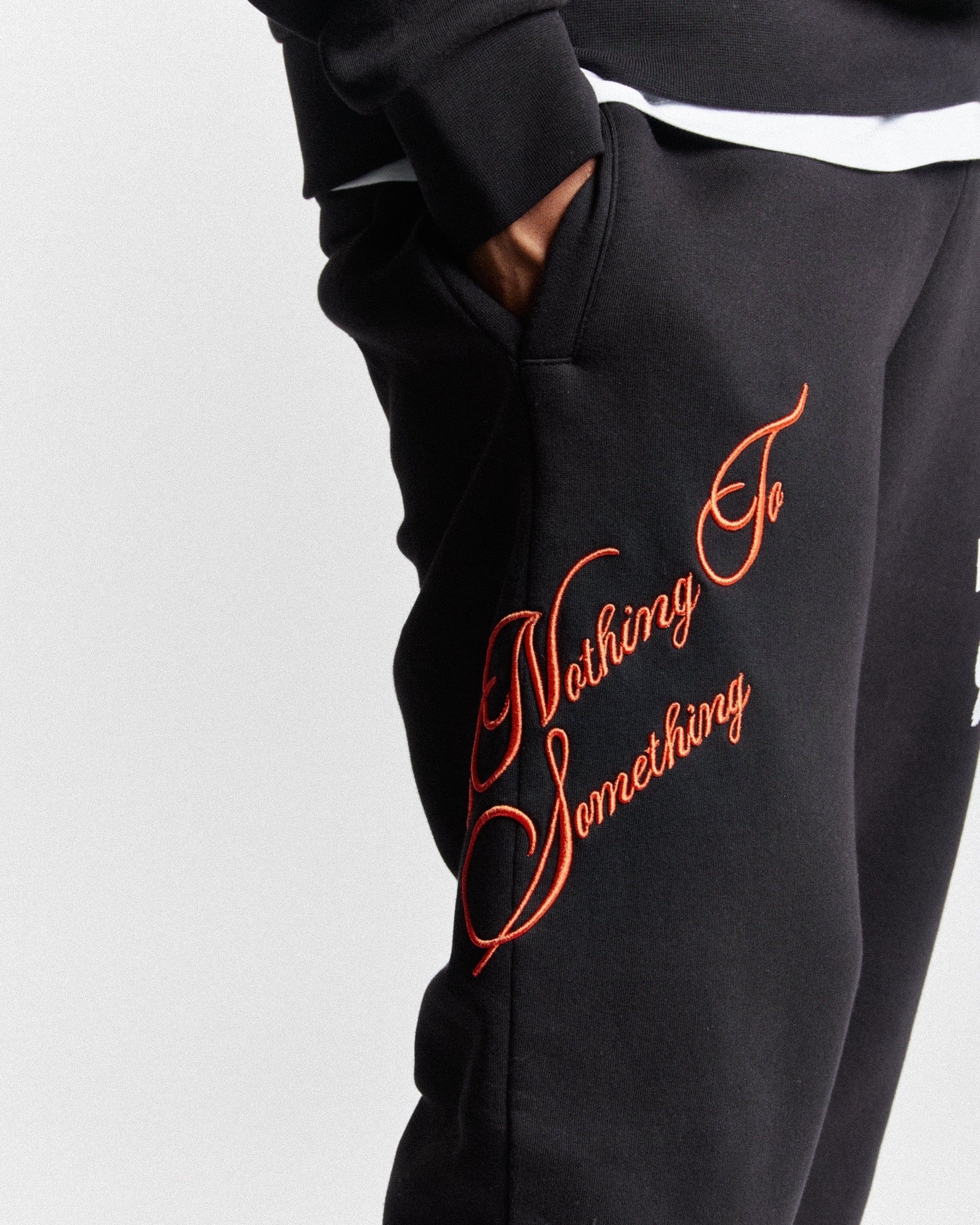 OG Take Flight V2 Joggers - Black/White/Red sold by Hoodrich product image thumbnail 6