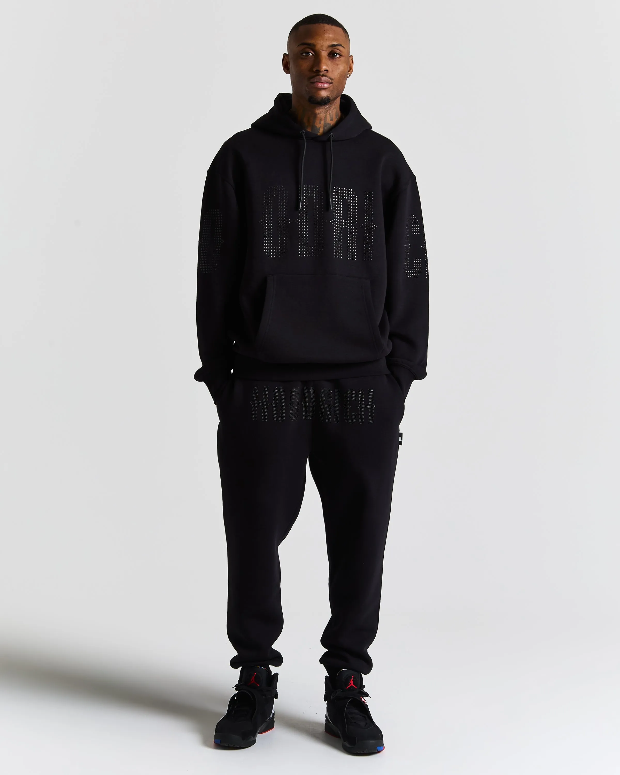 Grit Oversized Hoodie - Black sold by Hoodrich product image thumbnail 2