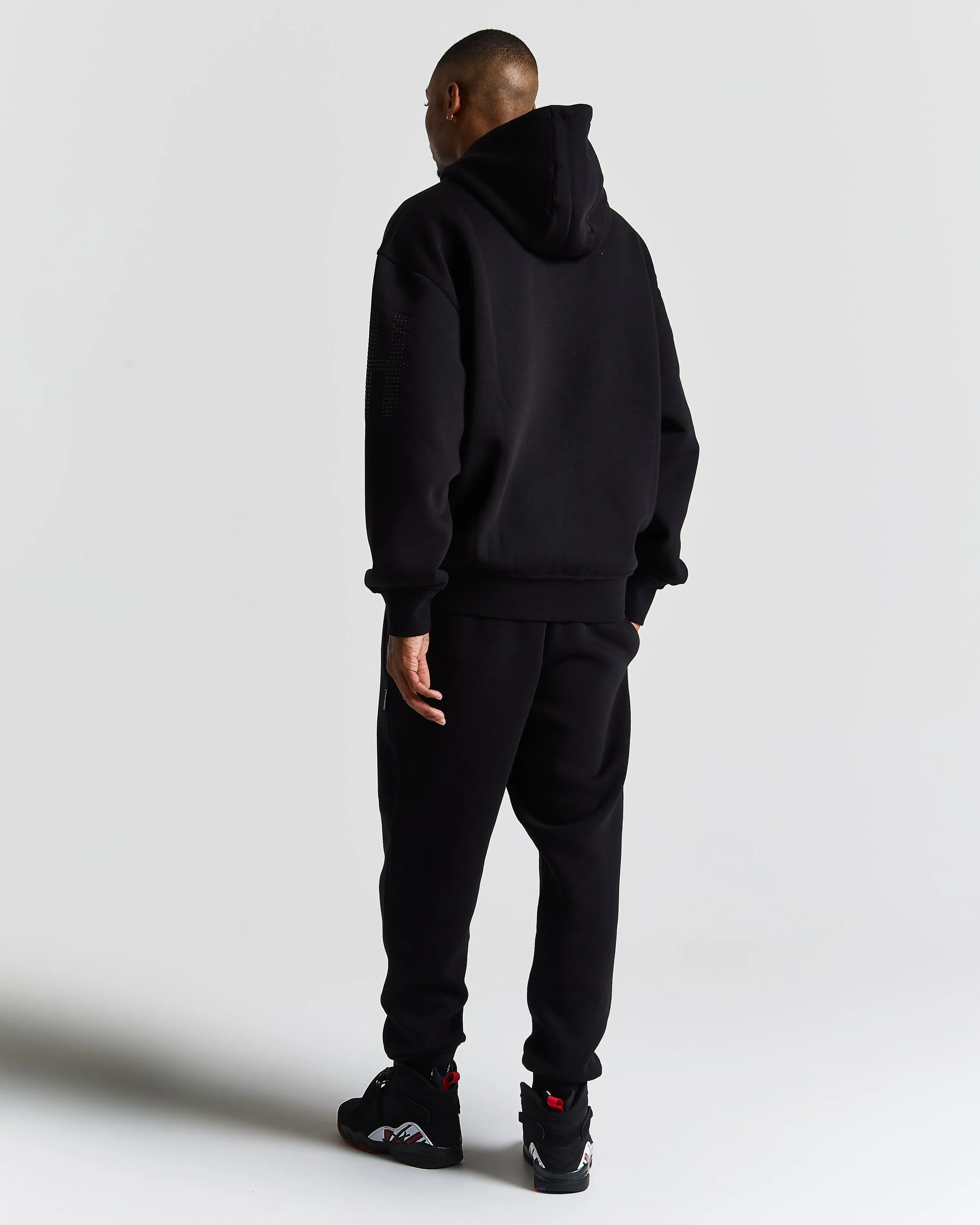 Grit Oversized Hoodie - Black sold by Hoodrich product image thumbnail 4