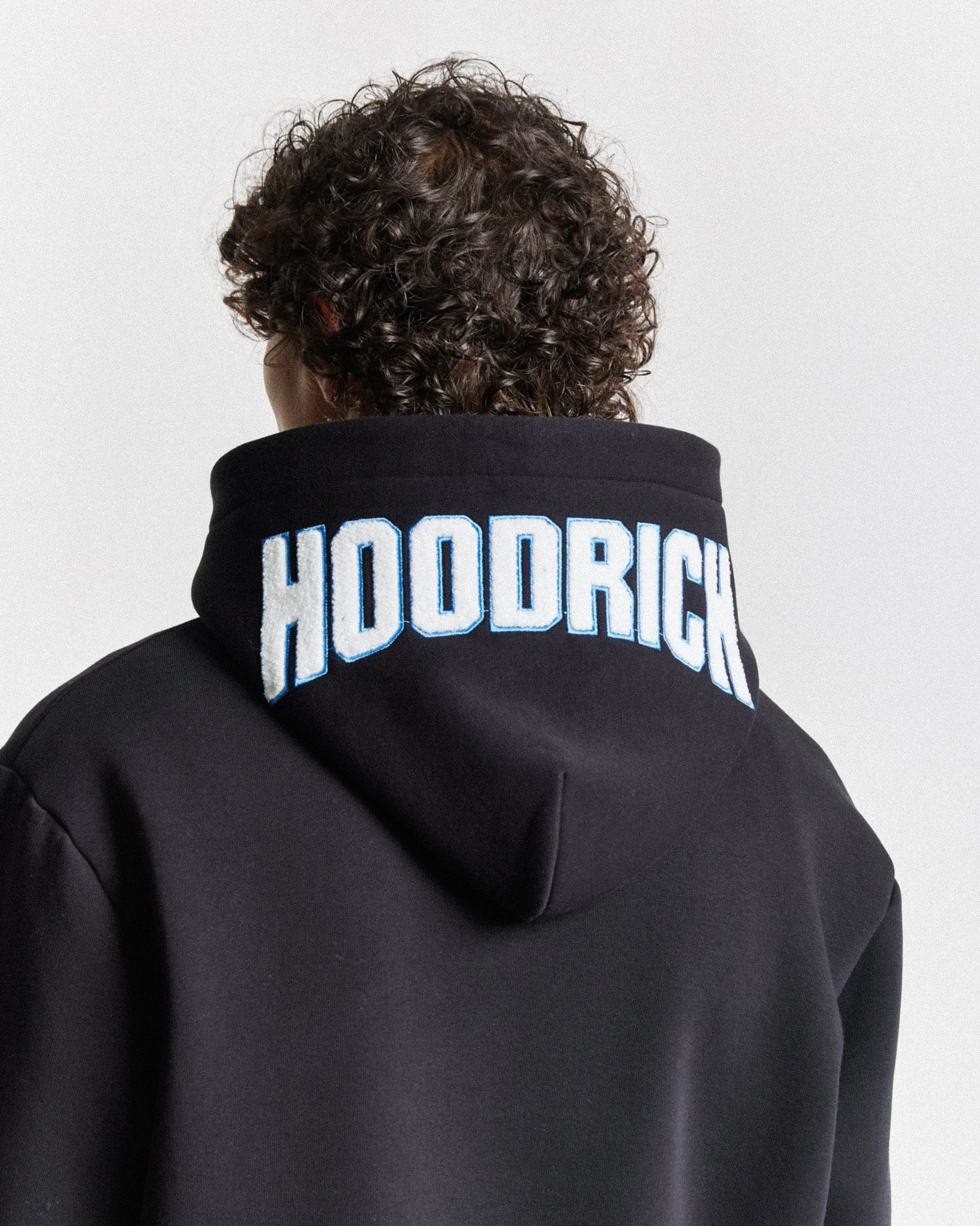 Rival Hoodie - Black/White/Blue sold by Hoodrich product image thumbnail 2
