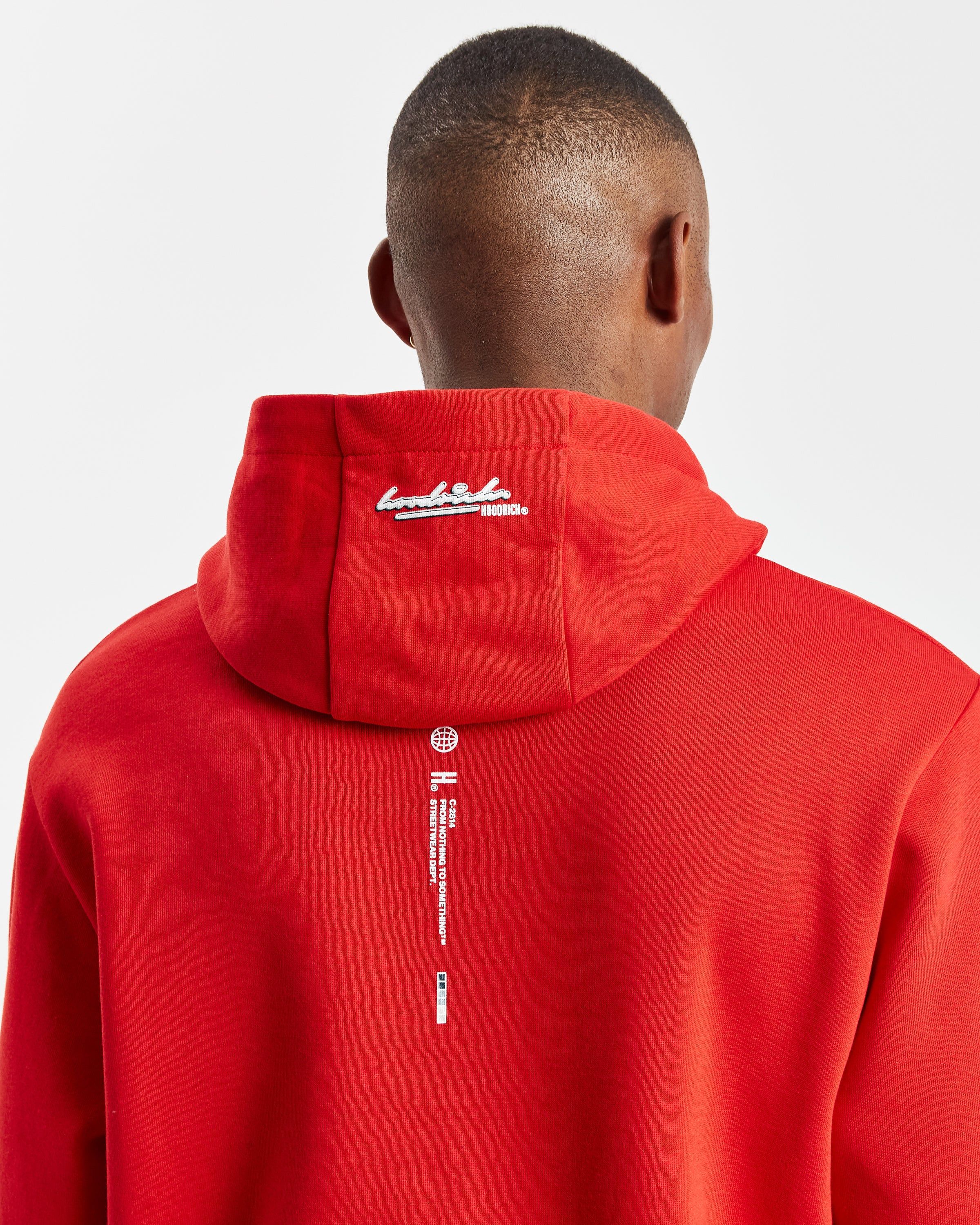 OG Ink Hoodie - Lychee/White sold by Hoodrich product image thumbnail 2