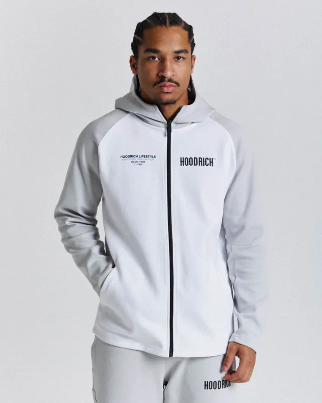 Cycle Hoodie - Grey/White sold by Hoodrich