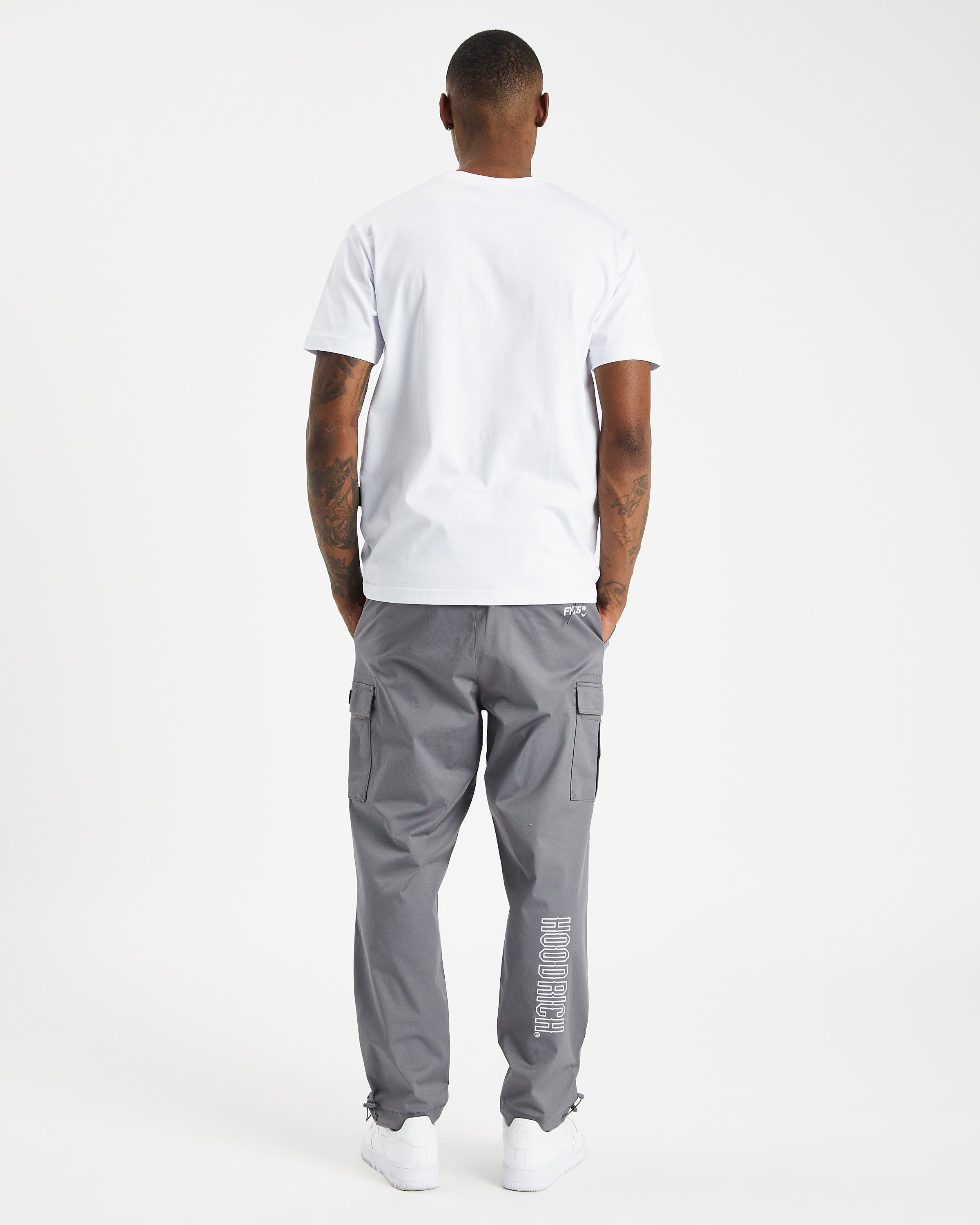OG Trek Cargo Pants - Lava Smoke/White sold by Hoodrich product image thumbnail 3