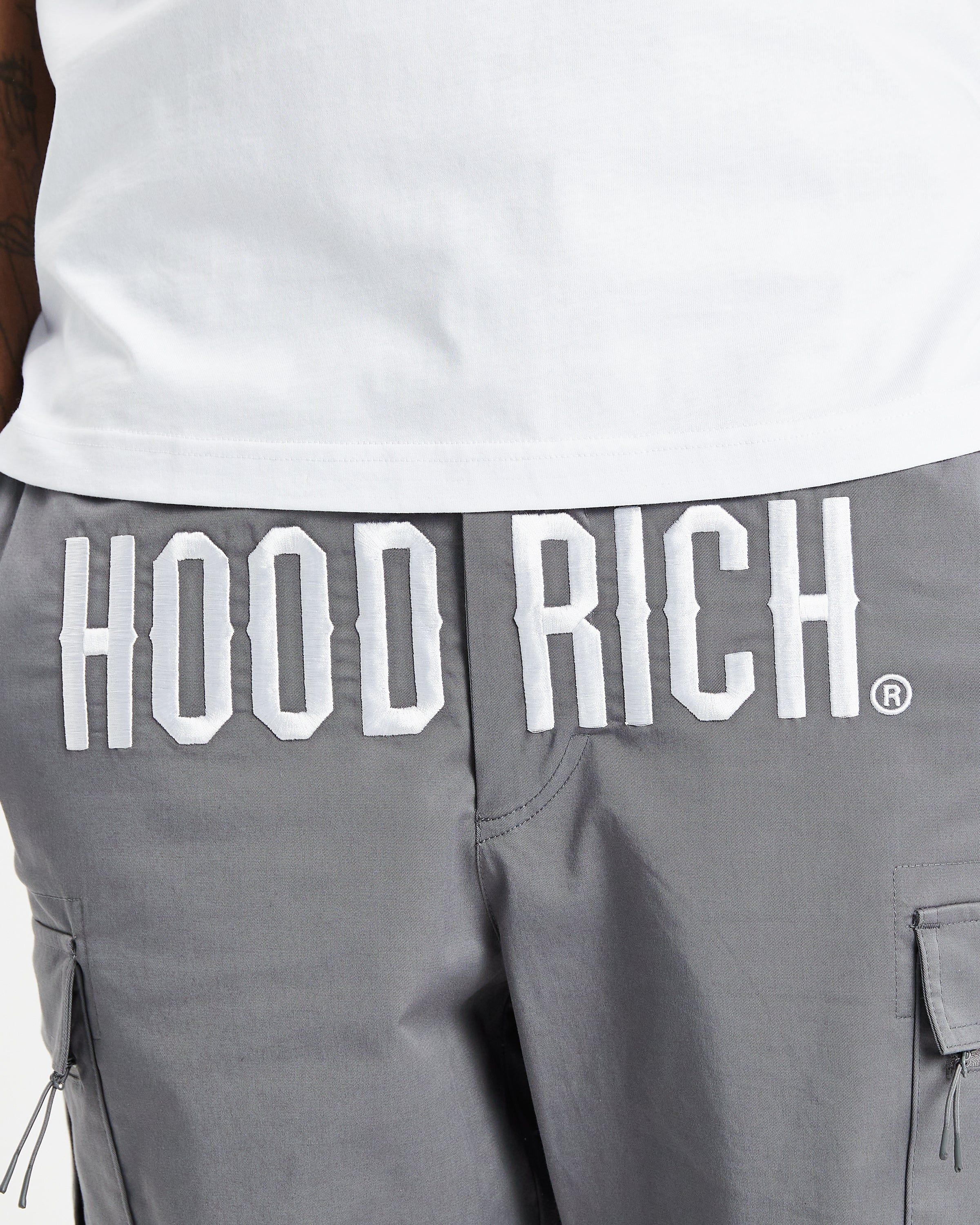 OG Trek Cargo Pants - Lava Smoke/White sold by Hoodrich product image thumbnail 5