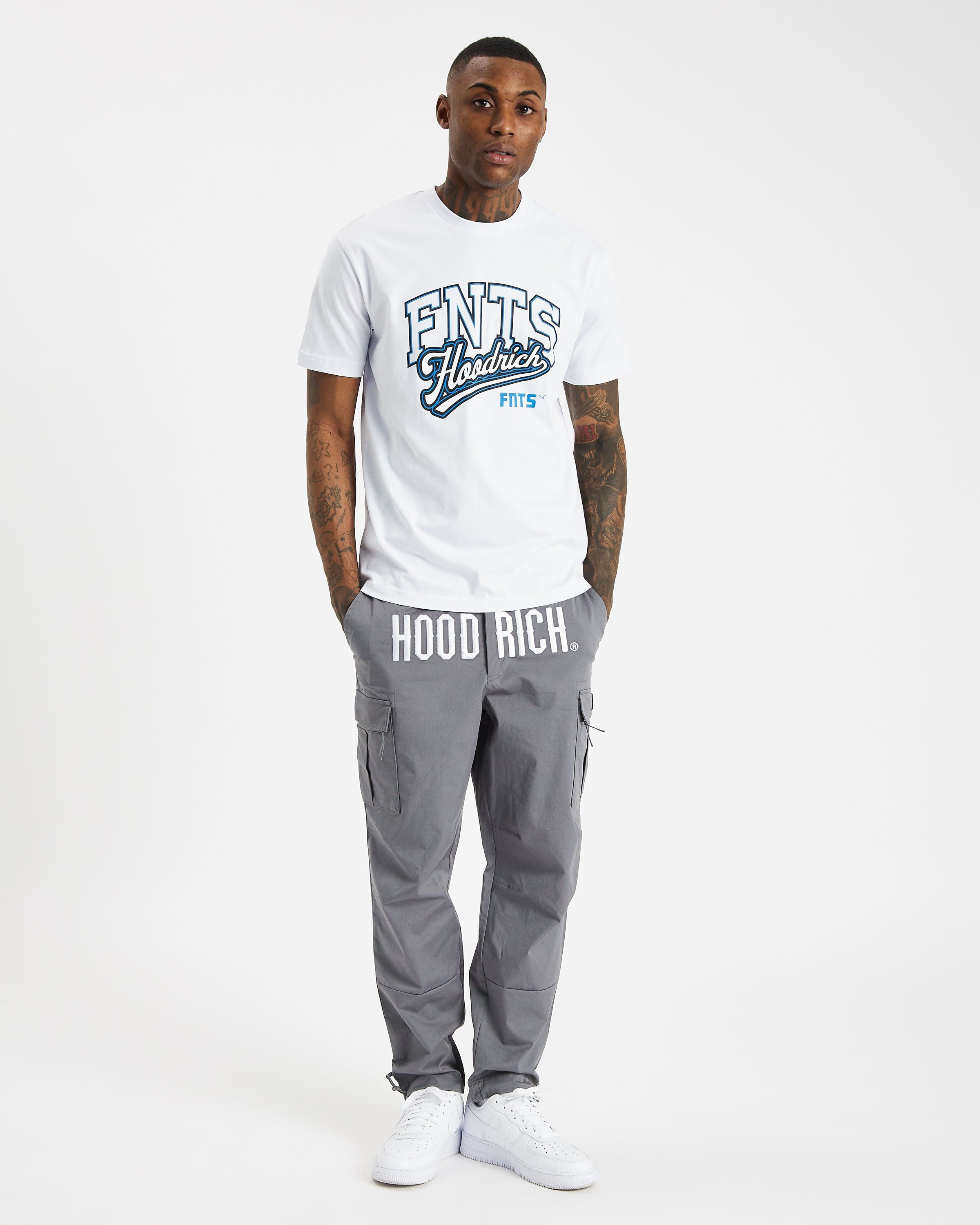 OG Trek Cargo Pants - Lava Smoke/White sold by Hoodrich product image thumbnail 2