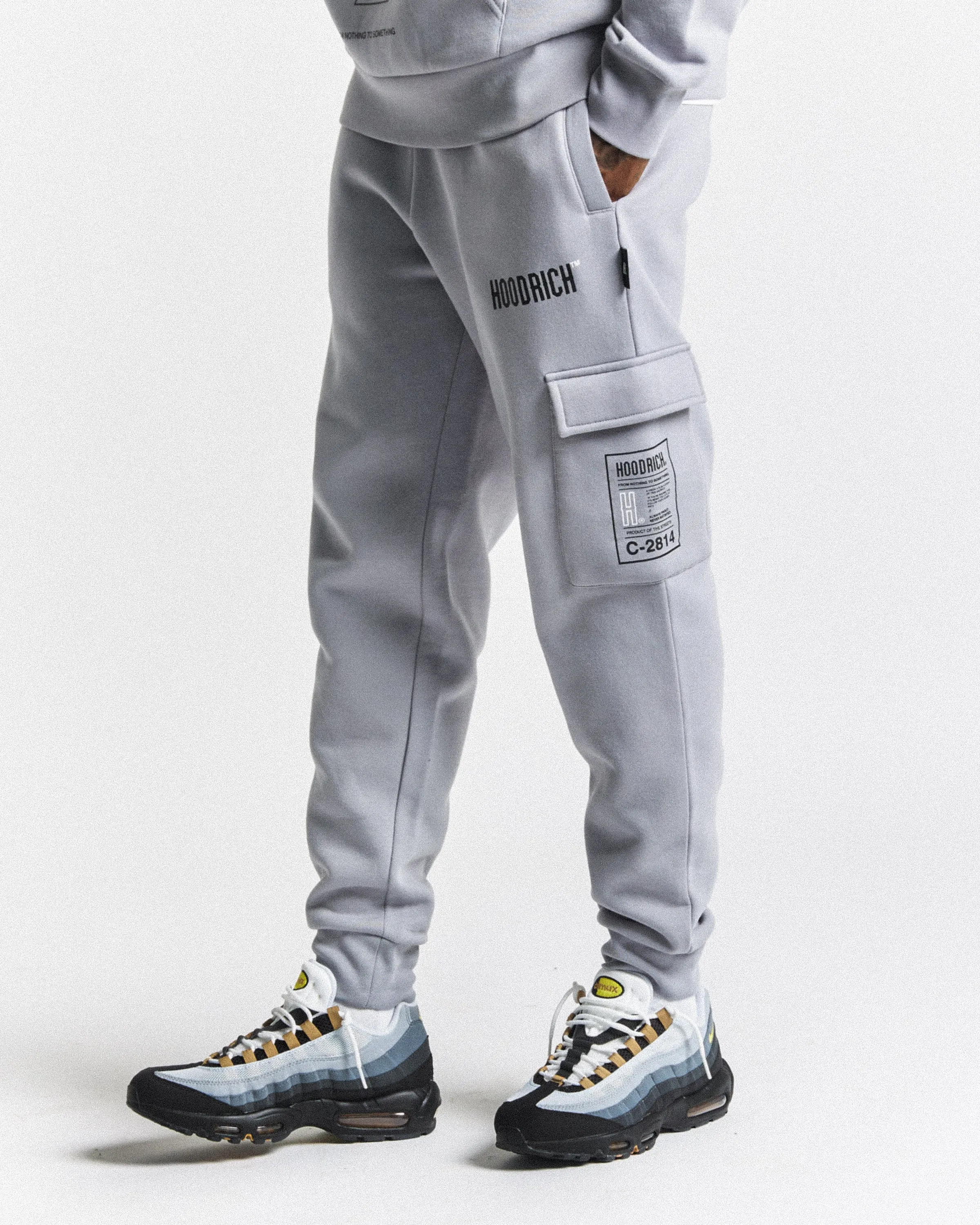OG Akira Joggers - Grey/Black/White sold by Hoodrich