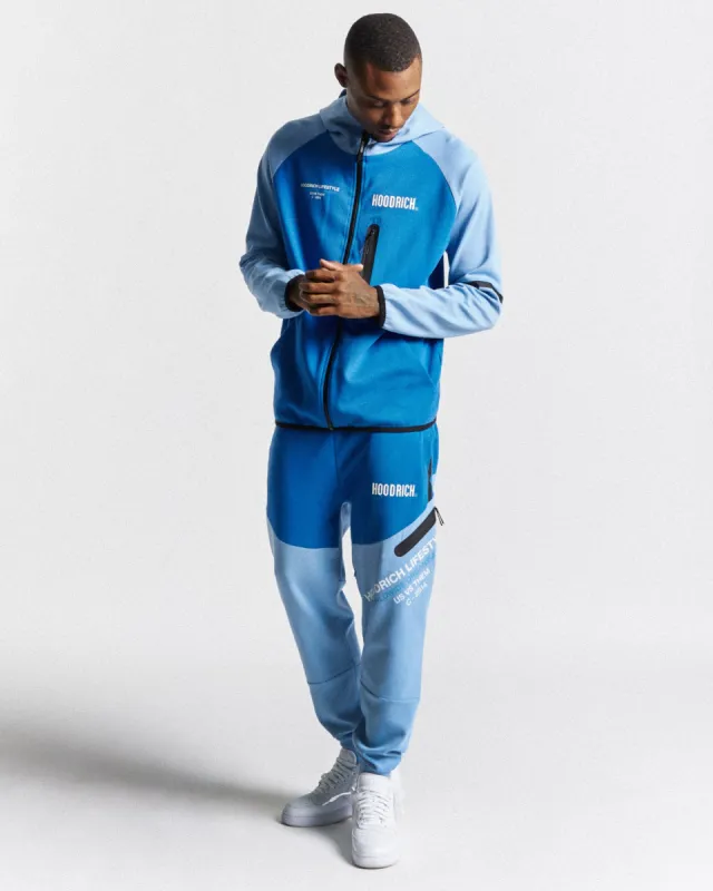 OG Cycle Joggers - Placid Blue/White sold by Hoodrich