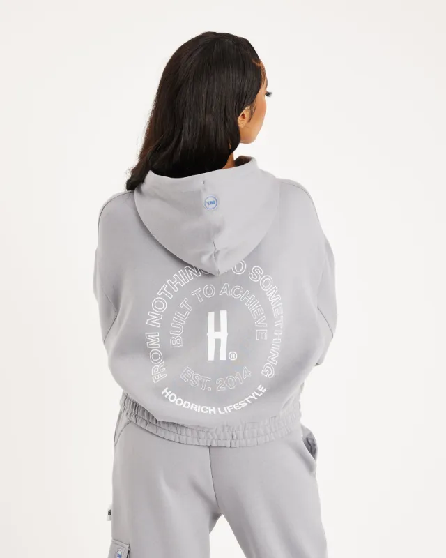 OG Revolve Hoodie - Weathervane/White/Déjà vu Blue sold by Hoodrich