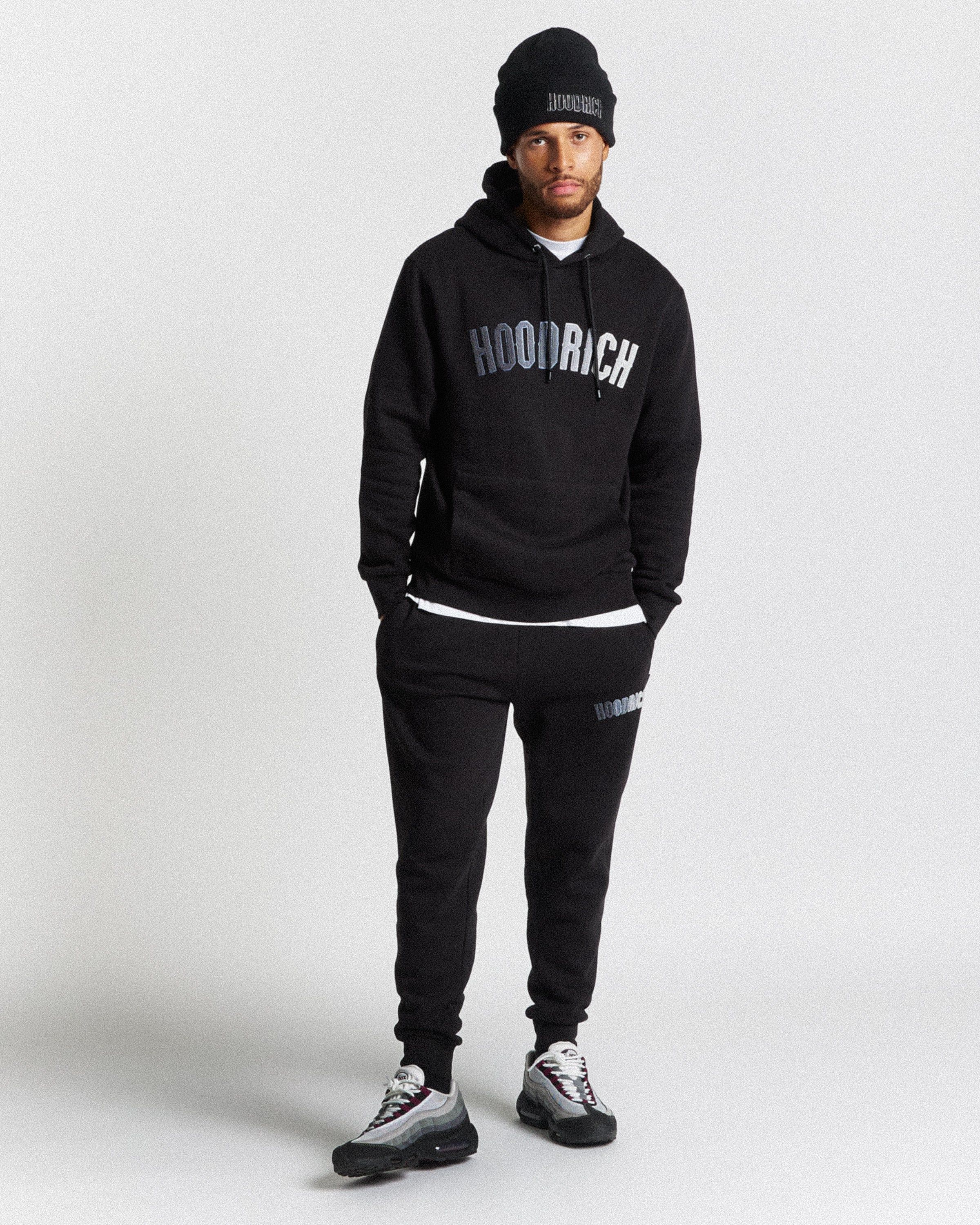 OG Kraze Hoodie - Black/Greys sold by Hoodrich product image thumbnail 2