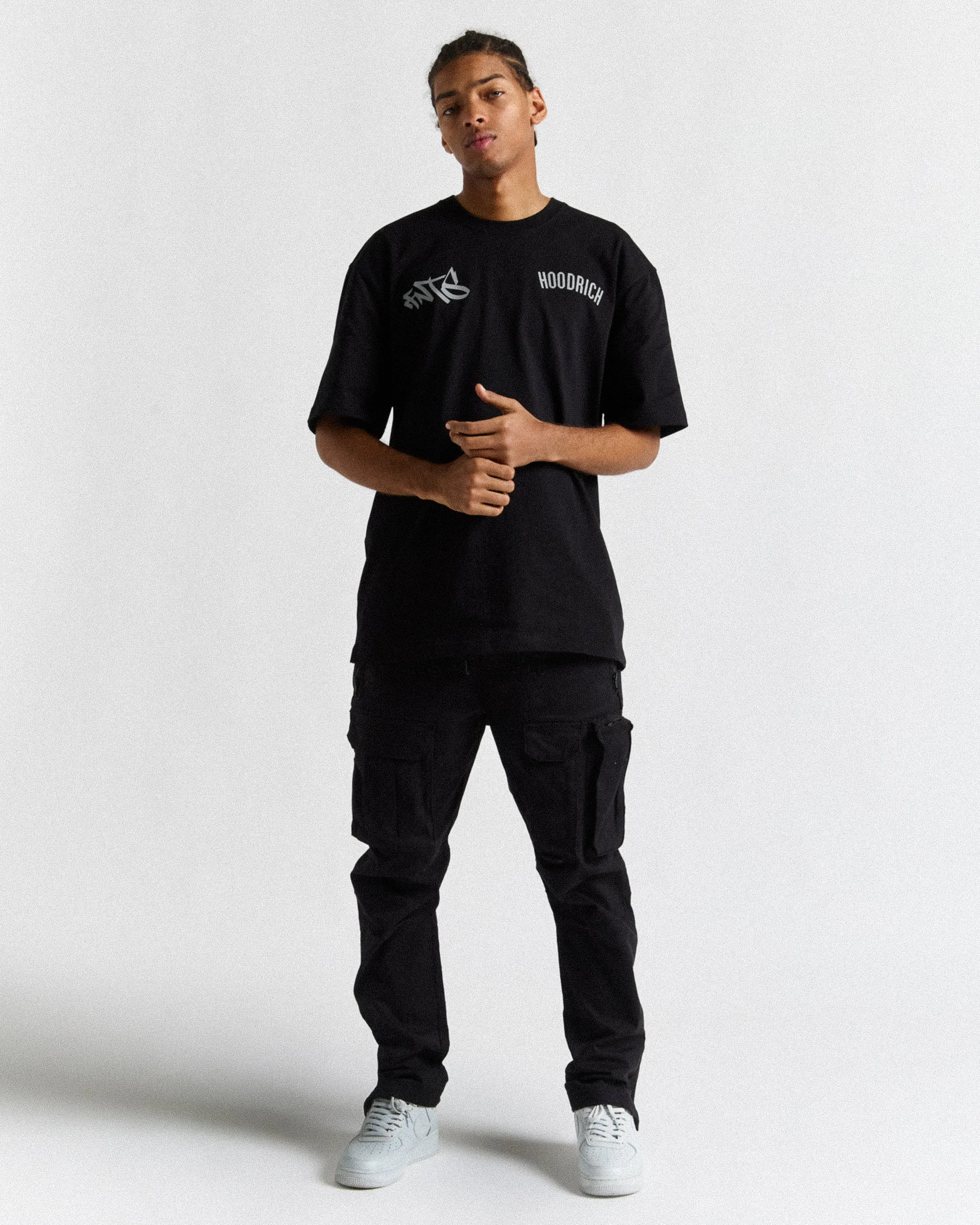 Graffiti Shutter T-Shirt - Black/Grey sold by Hoodrich product image thumbnail 3