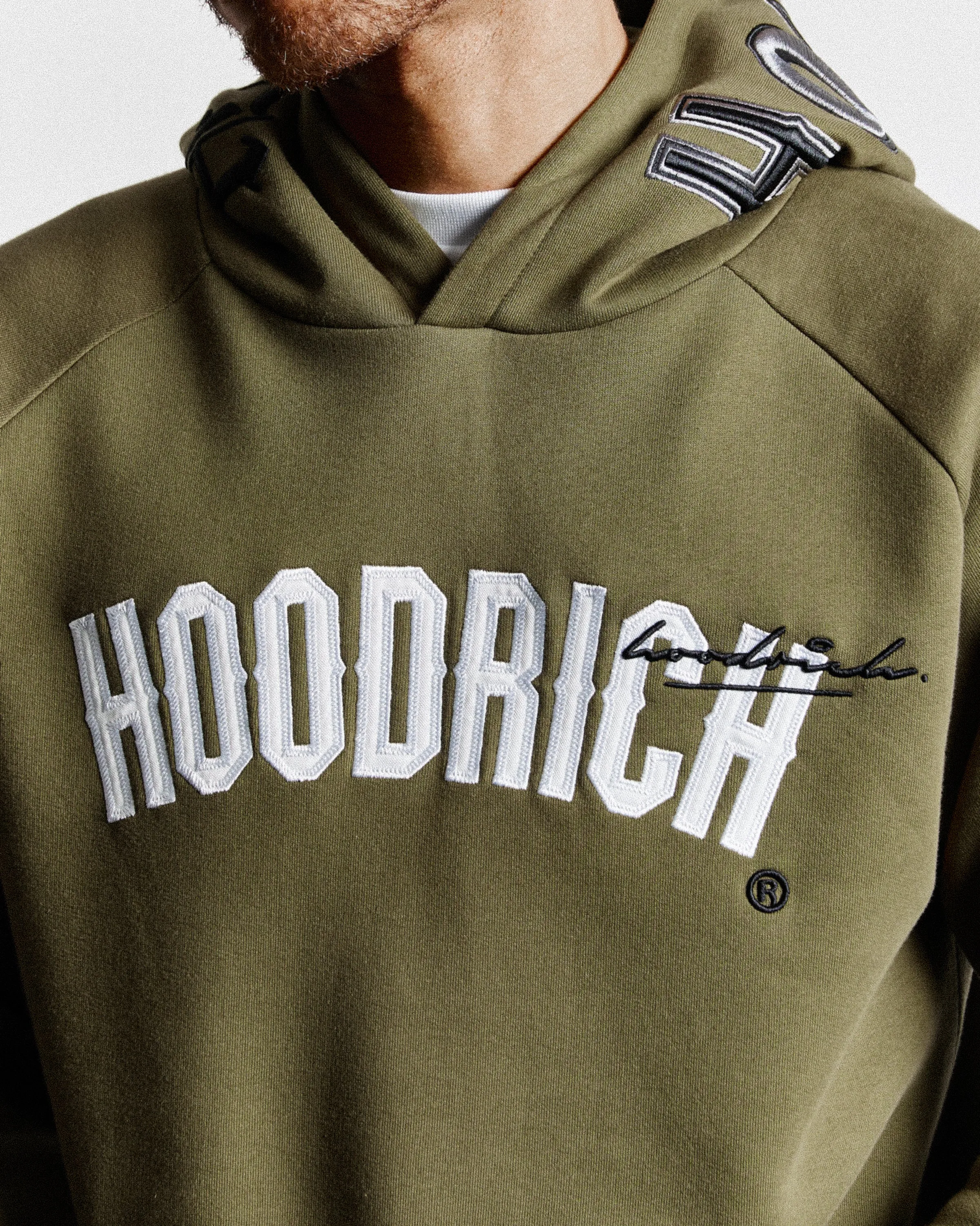 Stature Hoodie - Green/Grey/Black/White sold by Hoodrich product image thumbnail 4