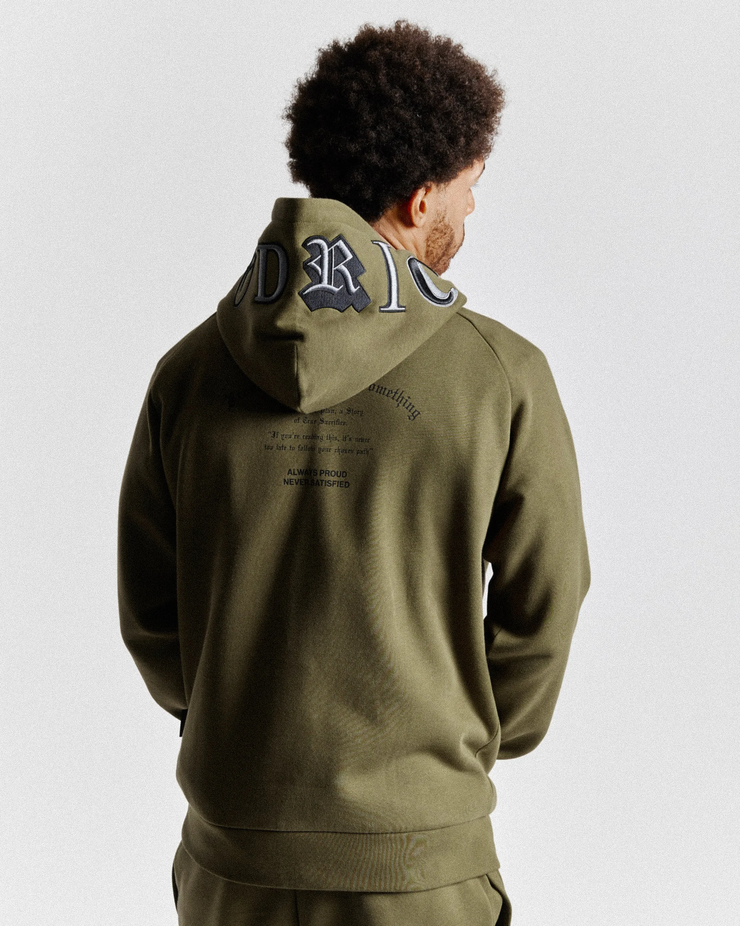 Stature Hoodie - Green/Grey/Black/White sold by Hoodrich product image thumbnail 3