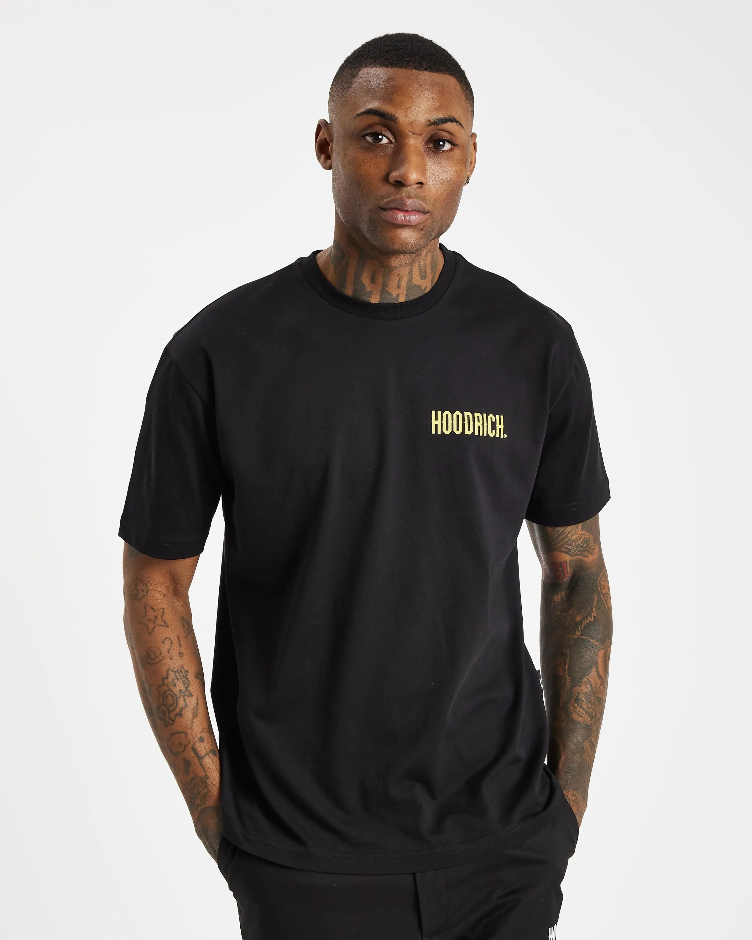 OG Core Double Logo T-Shirt - Black/Illuminating sold by Hoodrich