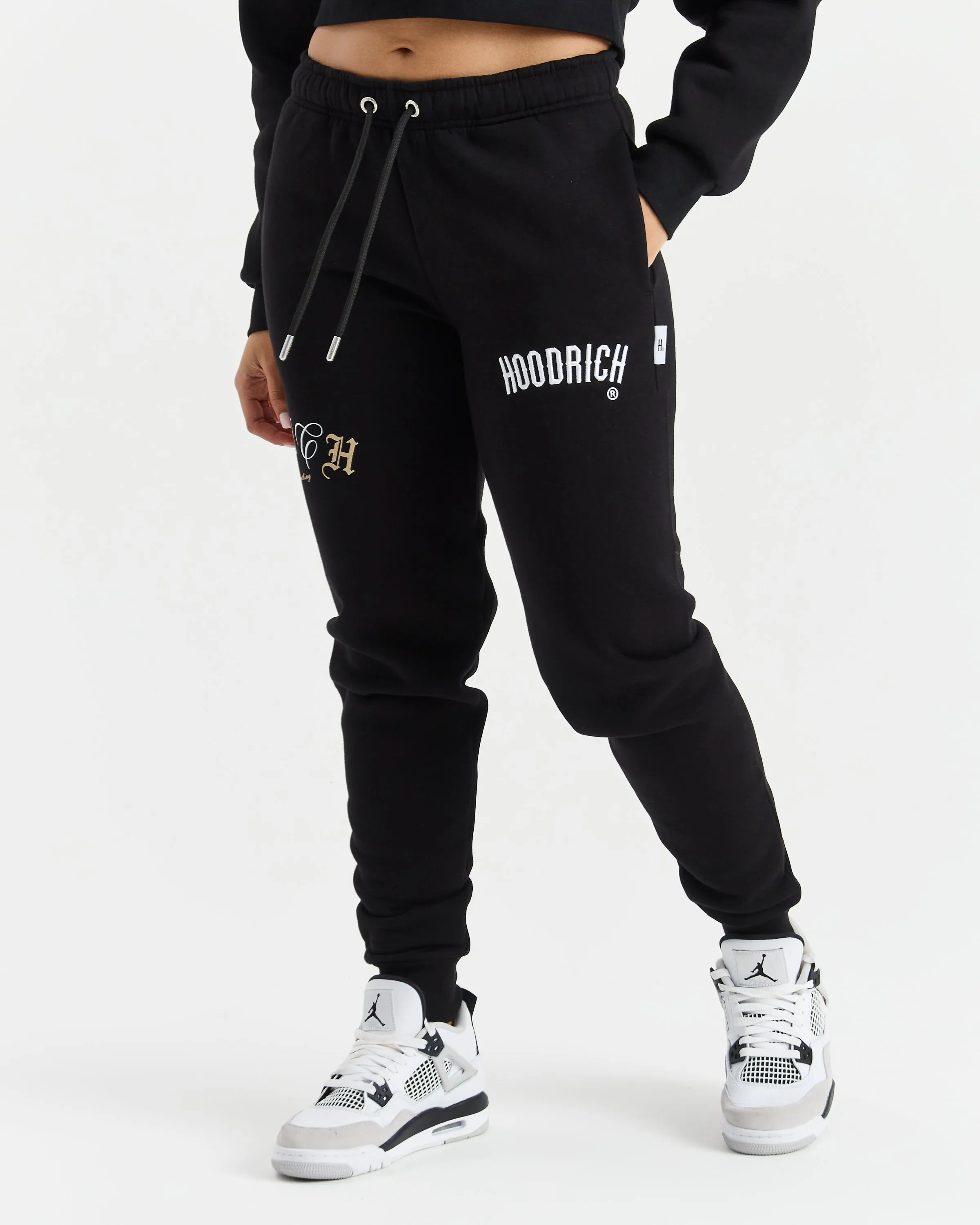 Calor Joggers - Black/Cream/Tan sold by Hoodrich product image thumbnail 2