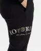 Calor Joggers - Black/Cream/Tan sold by Hoodrich