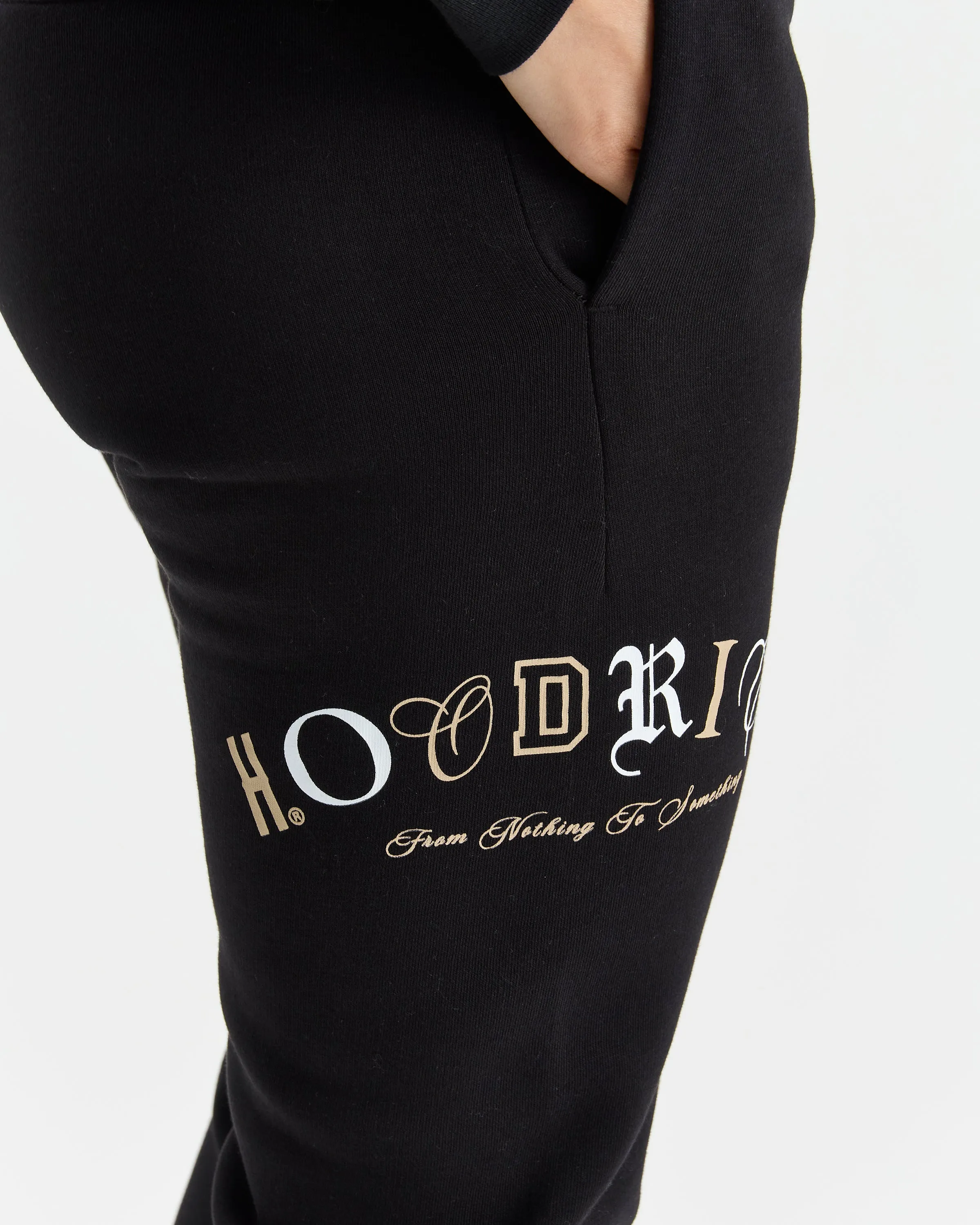 Calor Joggers - Black/Cream/Tan sold by Hoodrich product image thumbnail 5