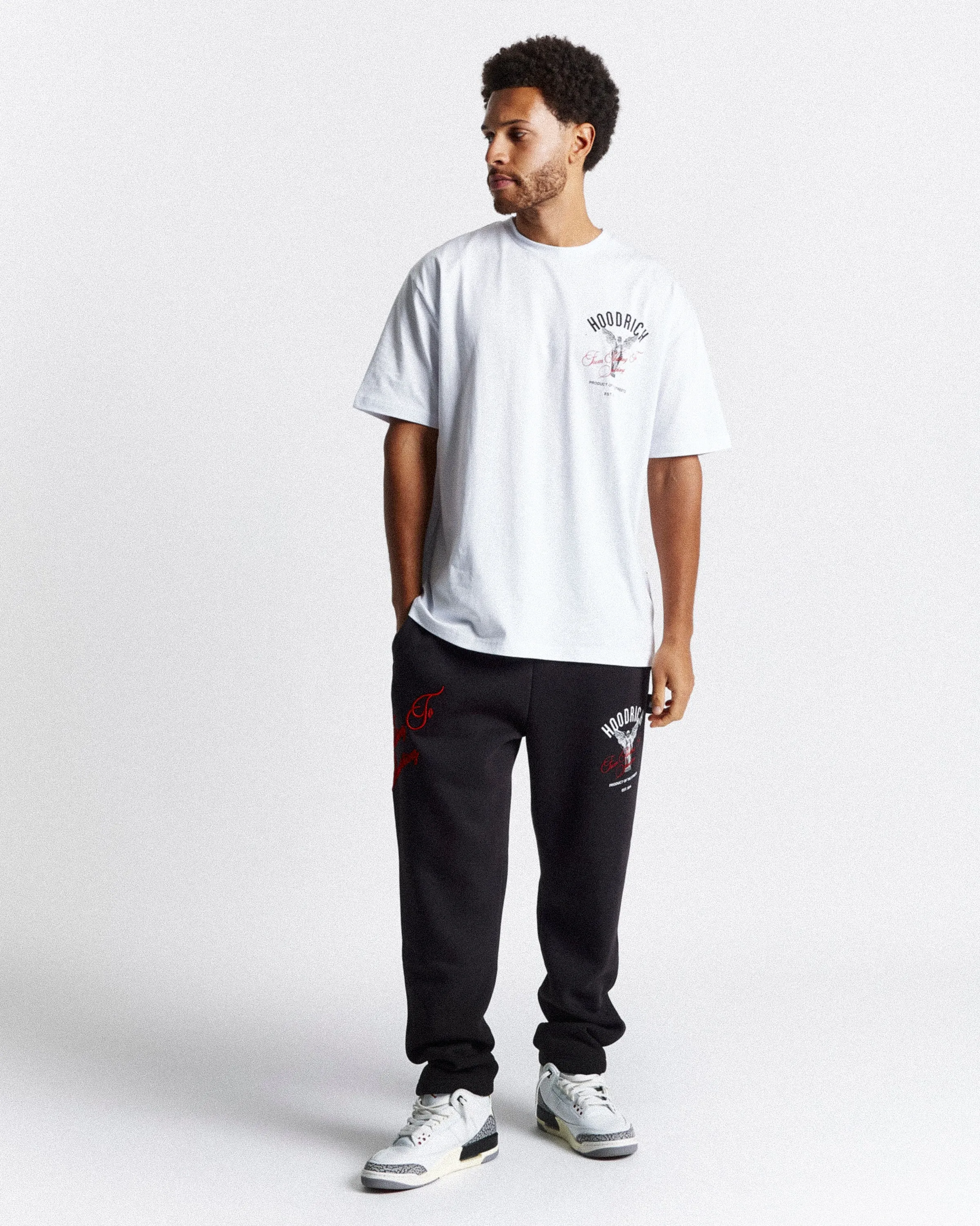 Vital T-shirt - White/Black/Red sold by Hoodrich product image thumbnail 4