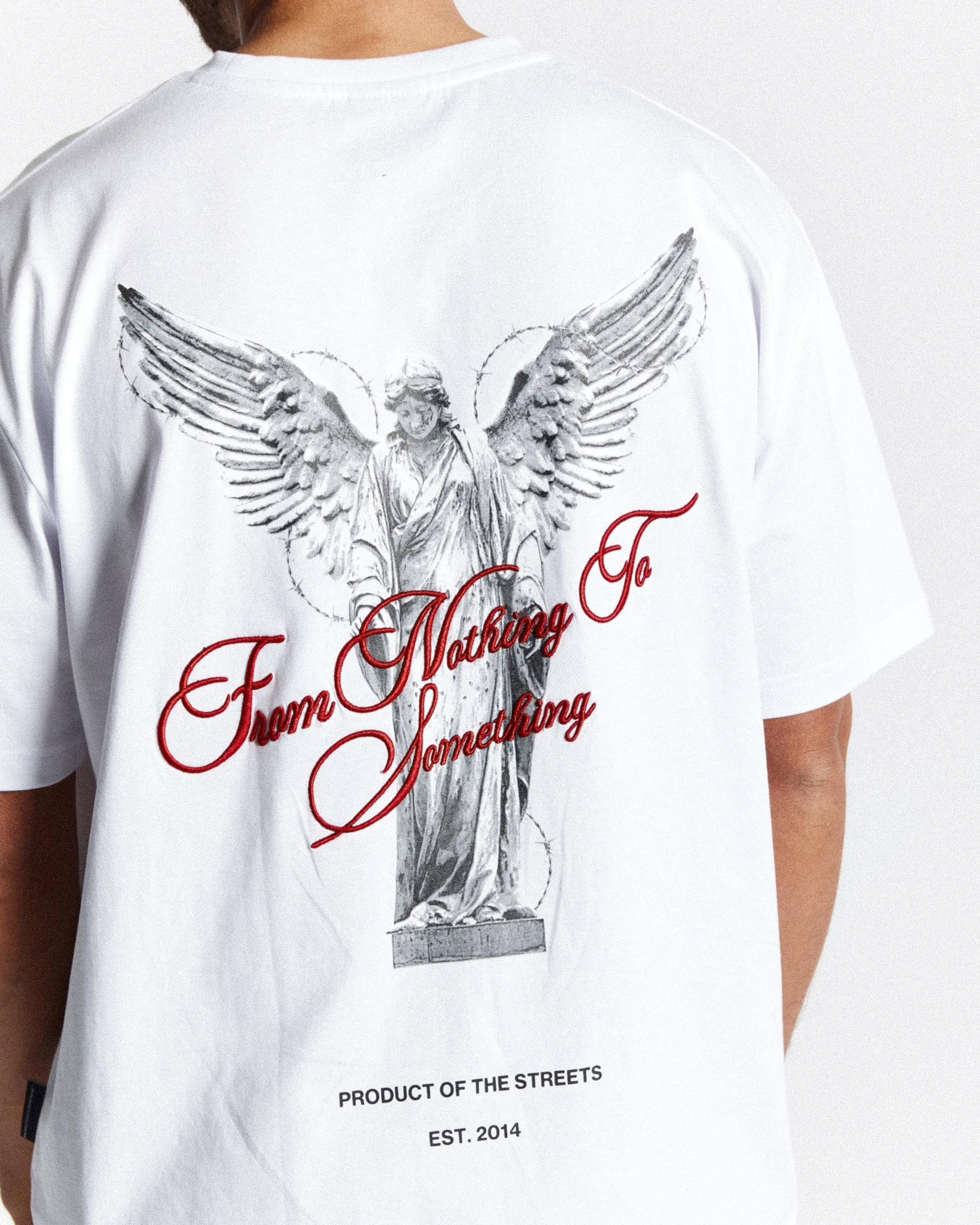 Vital T-shirt - White/Black/Red sold by Hoodrich product image thumbnail 3