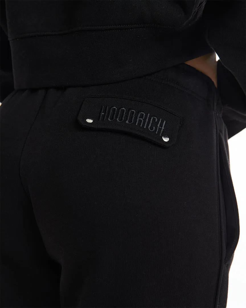 Figure Joggers - Black/White/Rhinestone sold by Hoodrich product image thumbnail 5