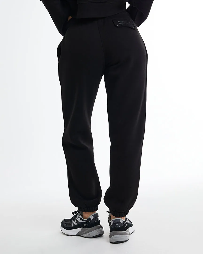 Figure Joggers - Black/White/Rhinestone sold by Hoodrich product image thumbnail 4