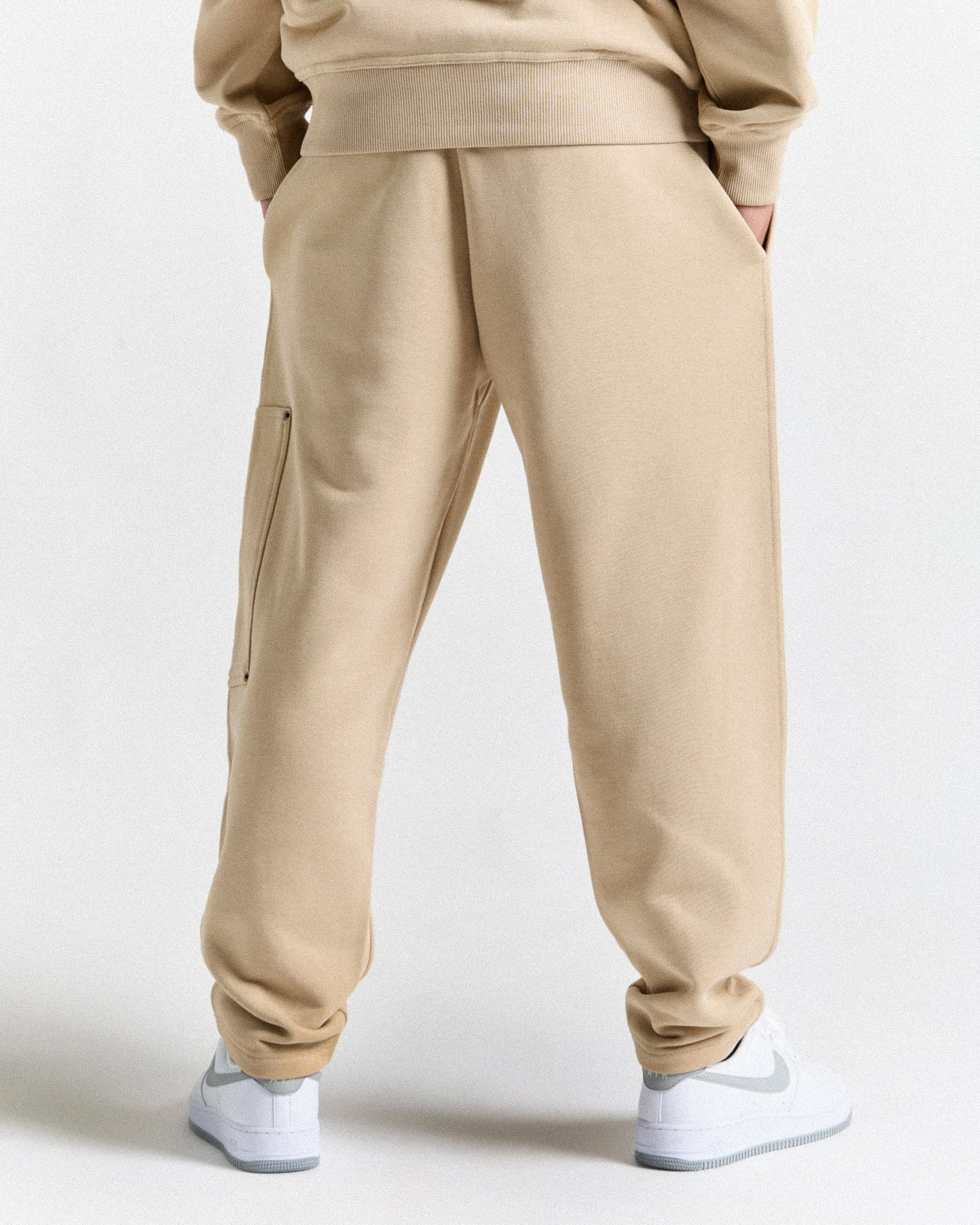 Crafter Oversized Joggers - Beige sold by Hoodrich product image thumbnail 4
