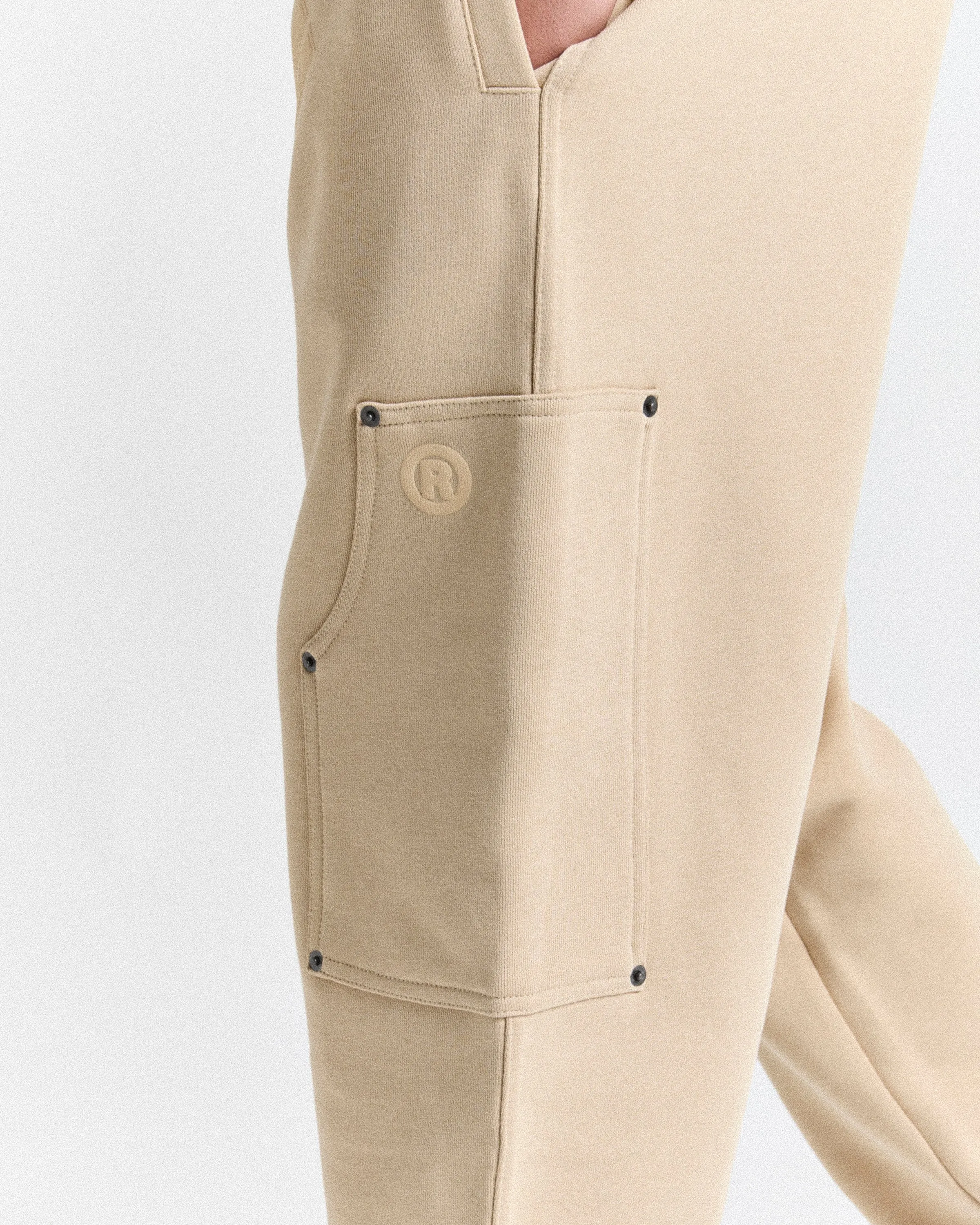 Crafter Oversized Joggers - Beige sold by Hoodrich product image thumbnail 3