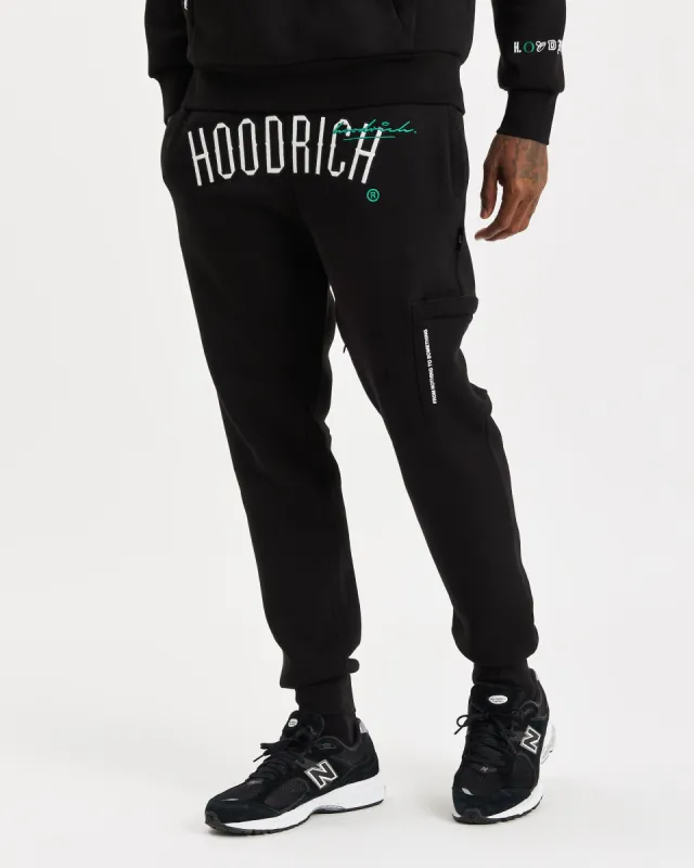 OG Heat Joggers - Black/White/Green sold by Hoodrich