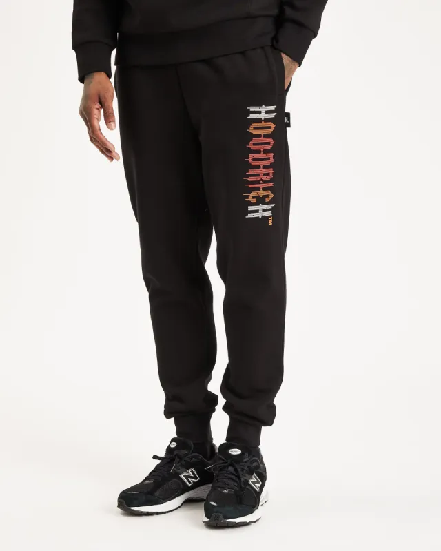 OG Dash Joggers - Black/White/Mars Red/Flame sold by Hoodrich