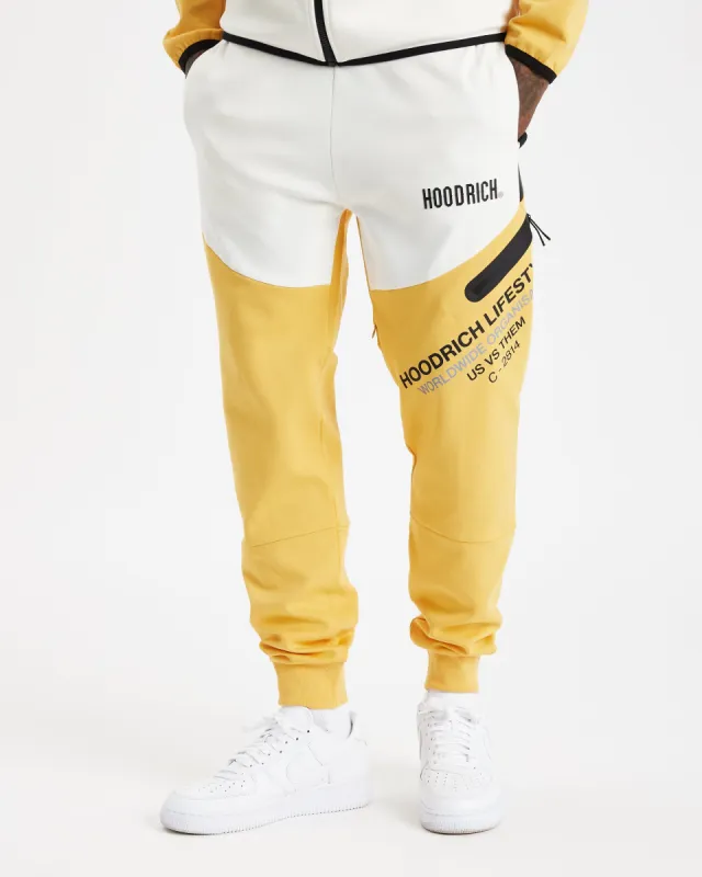 OG Cycle Joggers - Amber/Black/Grey sold by Hoodrich